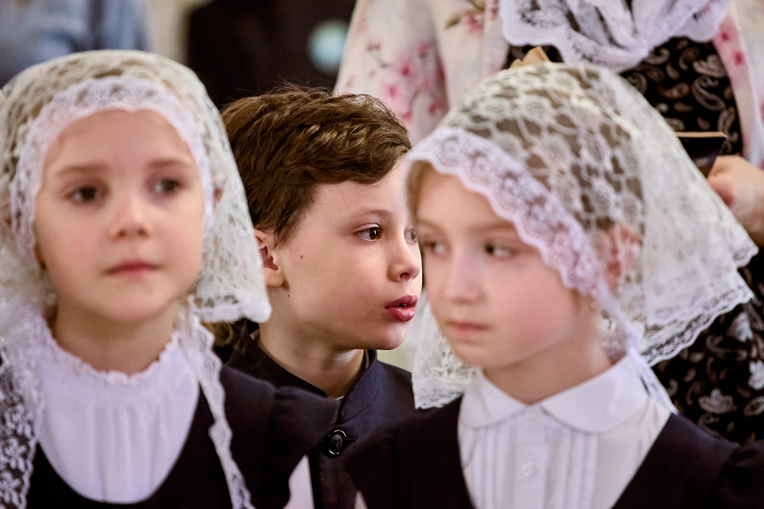 Лица Храма Детский Портрет в Храме