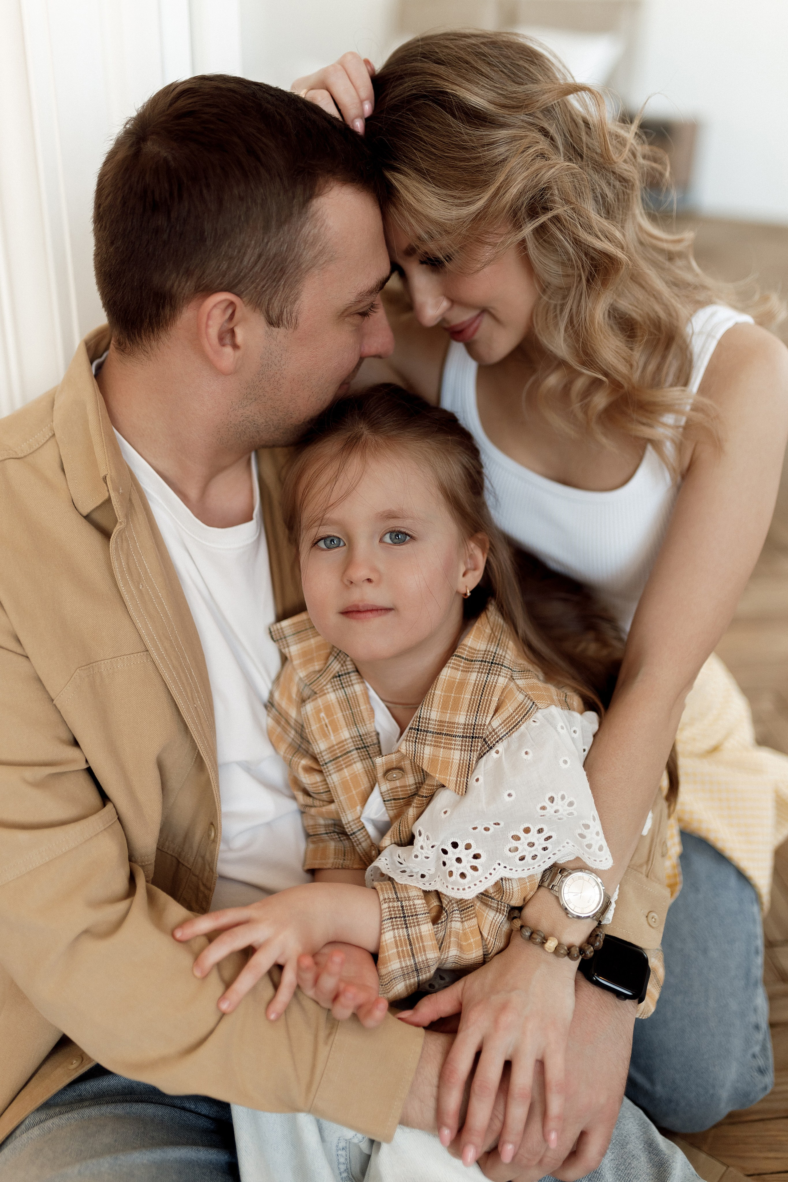 Алина с семьёй. Фотограф в Москве Юлия Хамзина