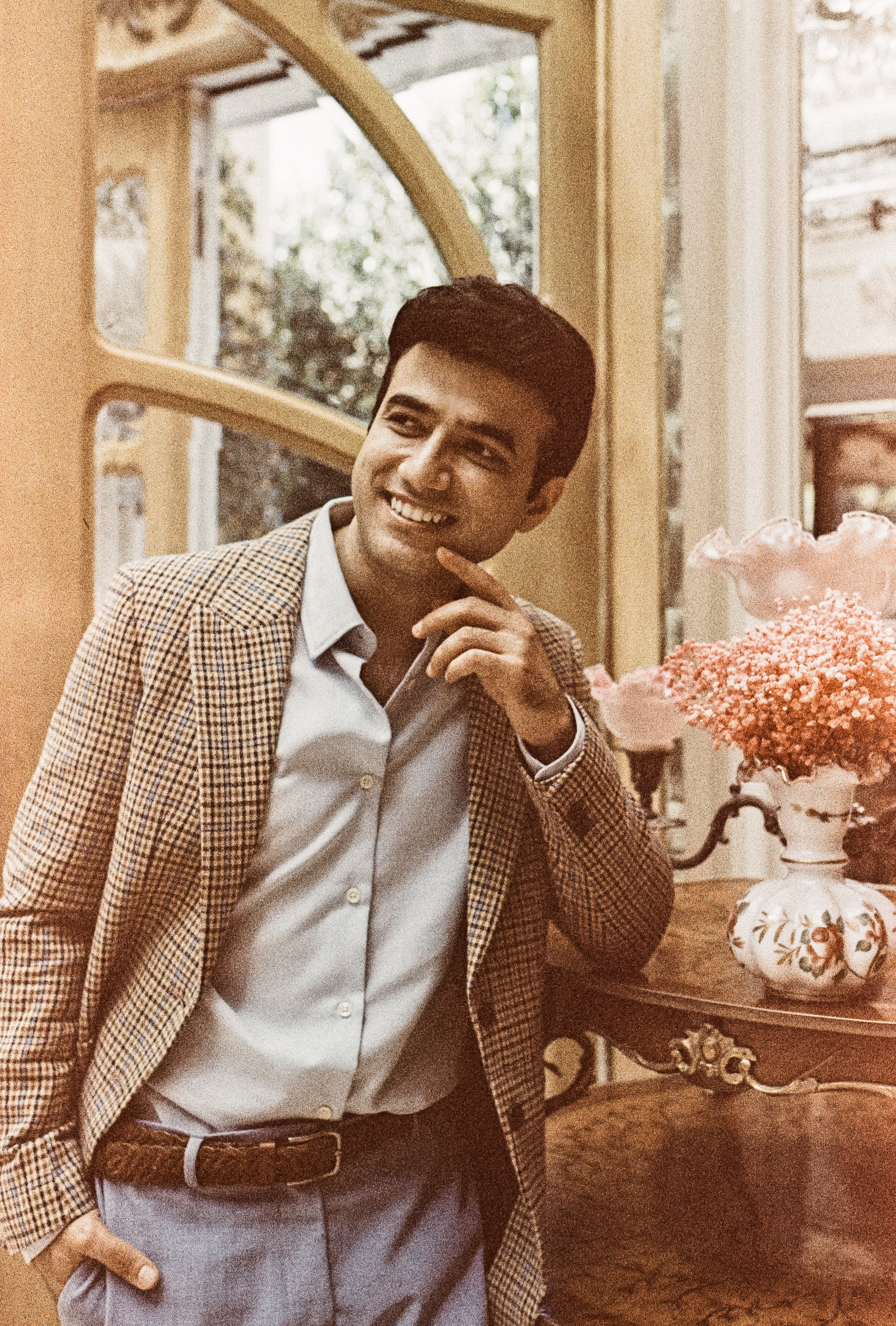 Male portrait. Film photographer in Los Angeles Anastasiya Pankova