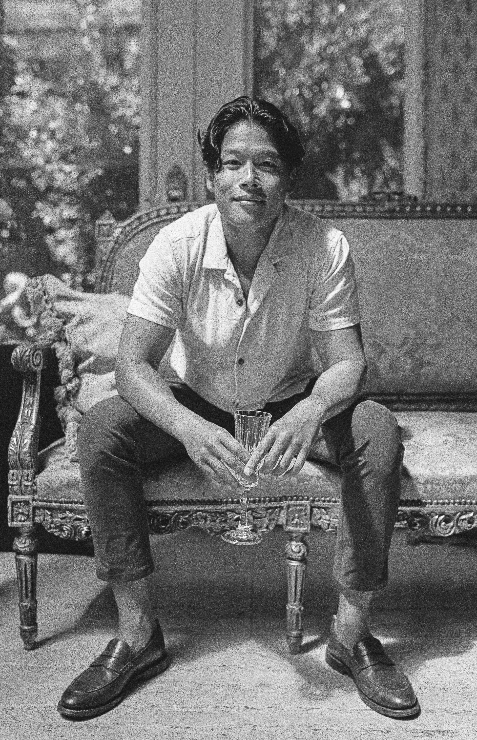 Male portrait. Film photographer in Los Angeles Anastasiya Pankova