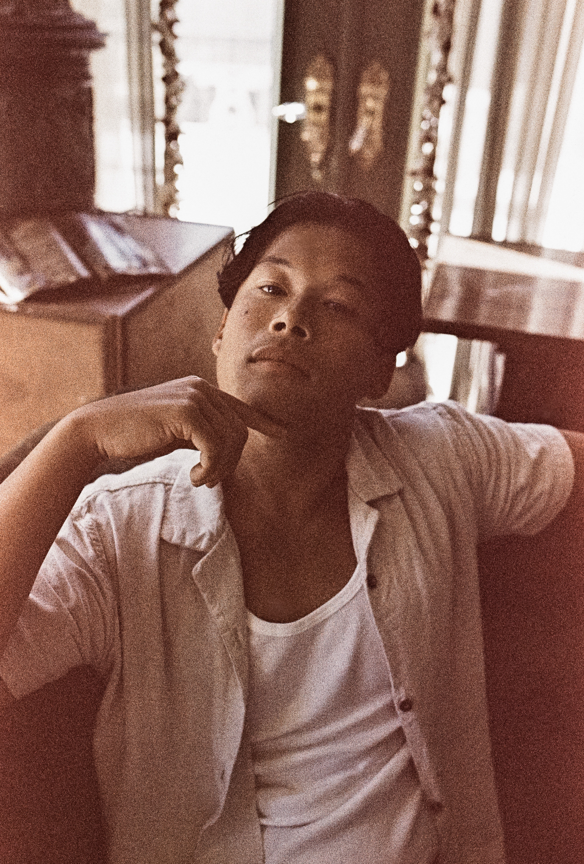 Male portrait. Film photographer in Los Angeles Anastasiya Pankova