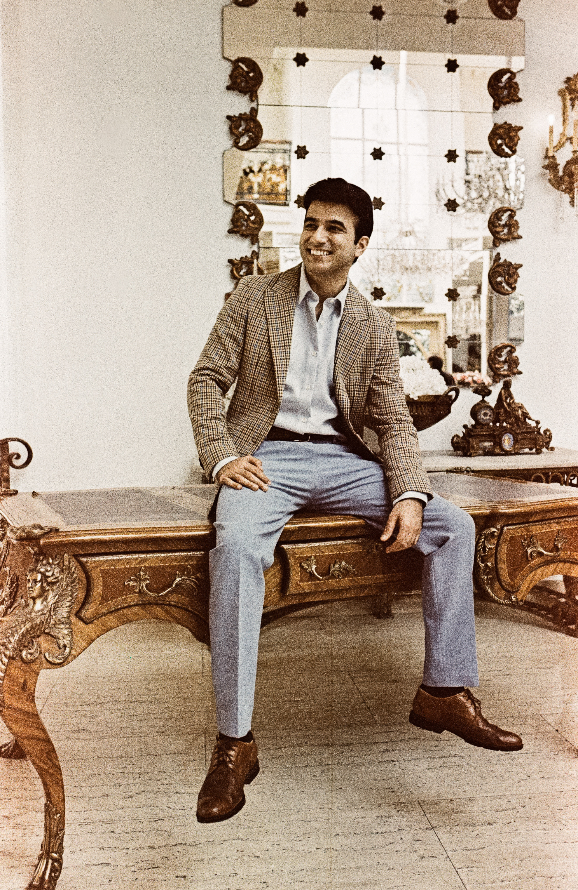 Male portrait. Film photographer in Los Angeles Anastasiya Pankova