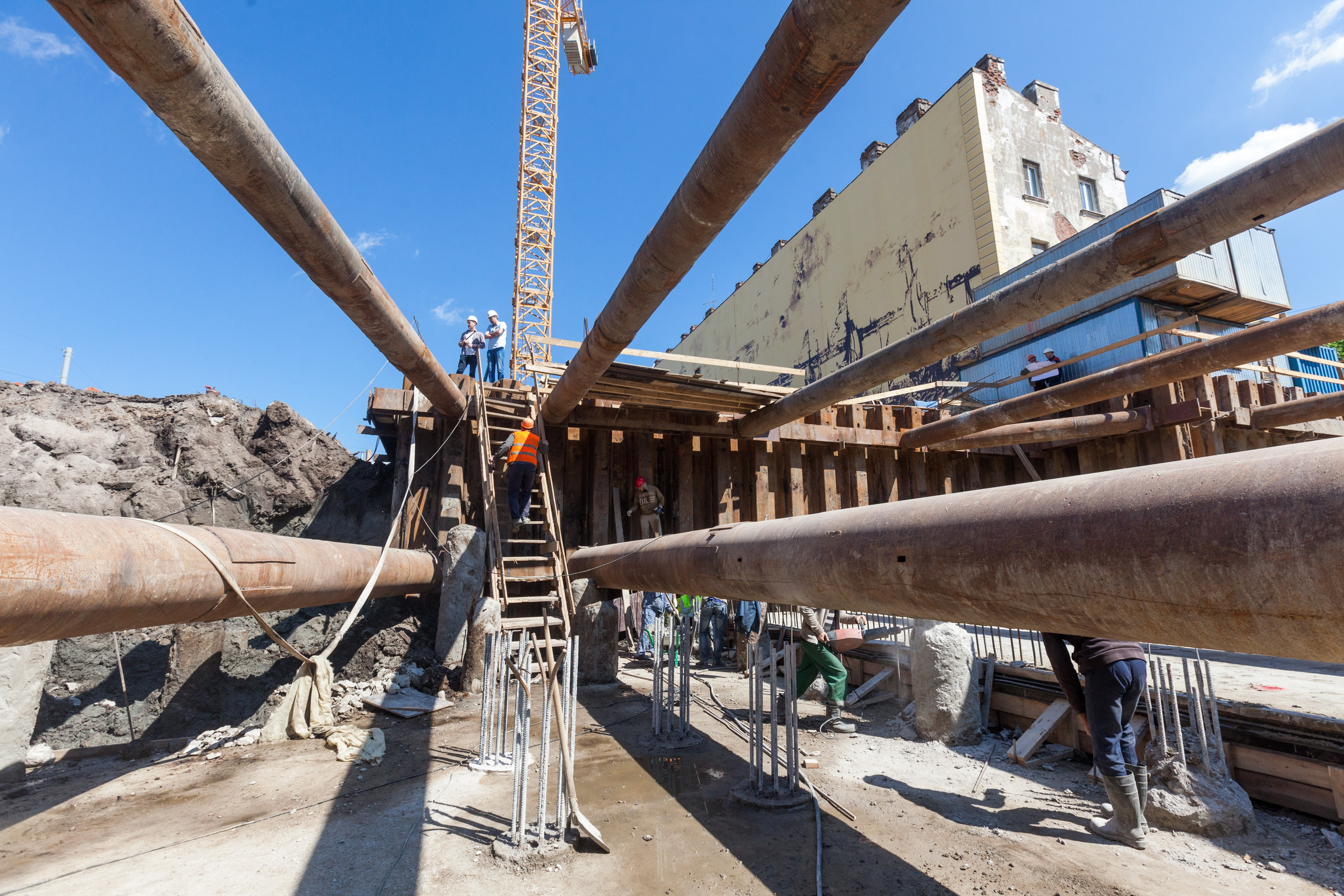 Стройки. Архитектурный и репортажный фотограф Александронок Алексей