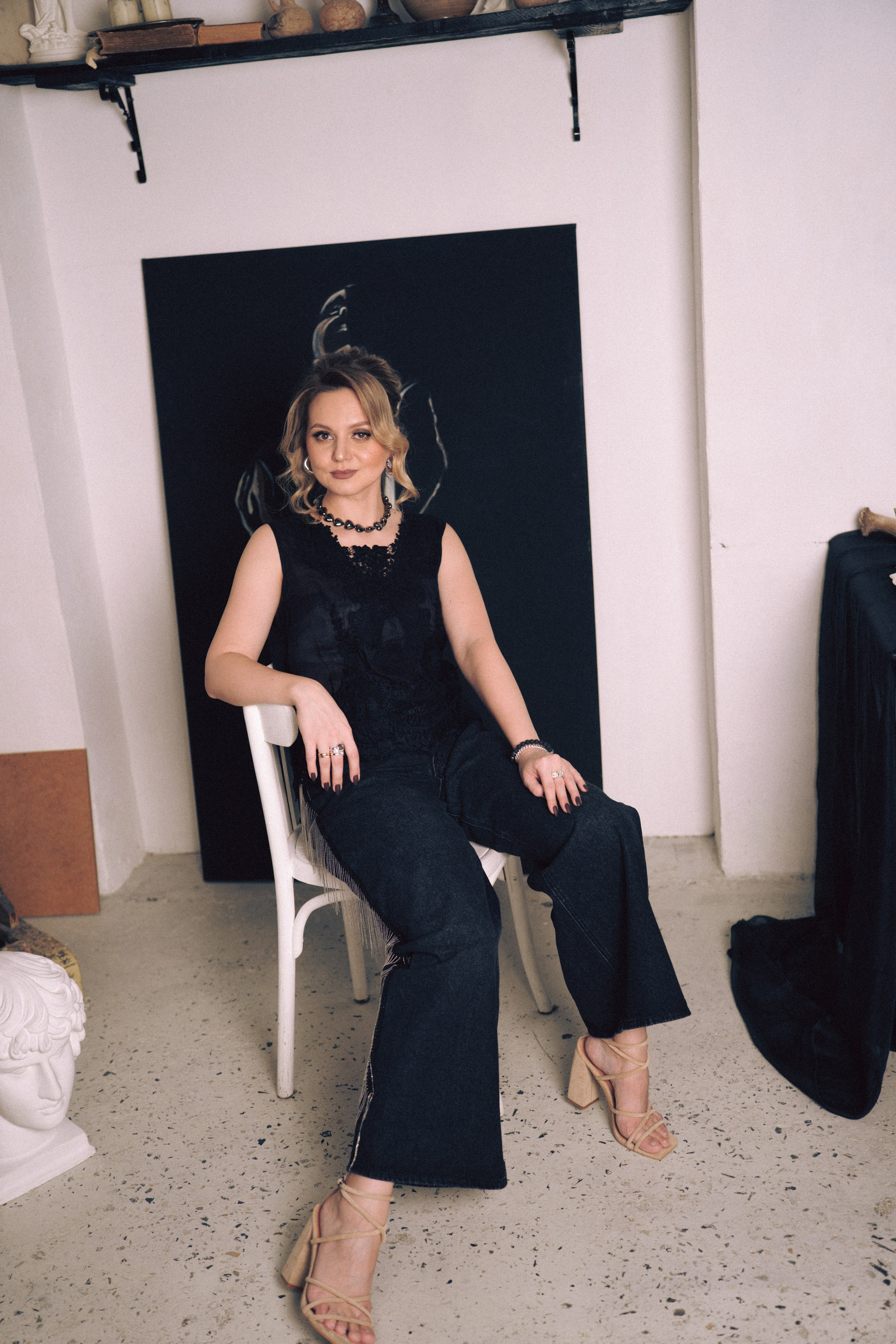 НОВОГОДНЯЯ ФОТОСЕСИИЯ В СТУДИИ ДЛЯ ДЕВУШКИ И ПРОГУЛКА ПО ЧЕРНЫШЕВСКОЙ. Профессиональный фотограф, Санкт-Петербург — Виктория Богомолова