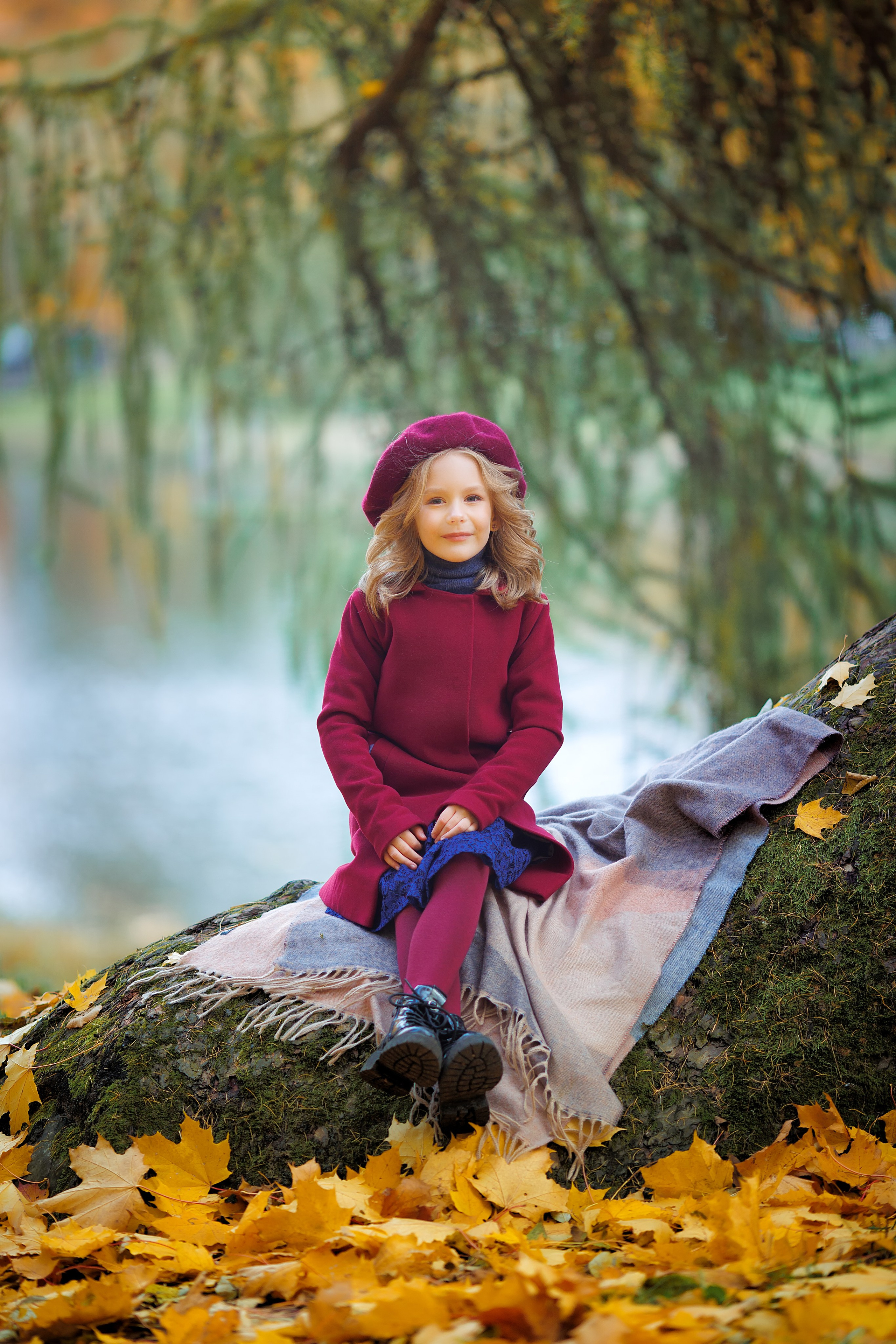 Осенняя фотосессия в парке