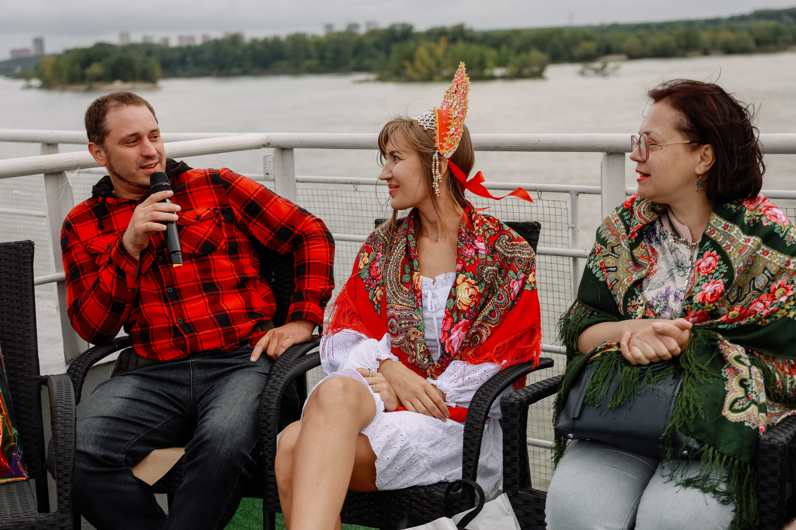 Модный показ «А-ля русс». Фотограф Юлия Мальцева