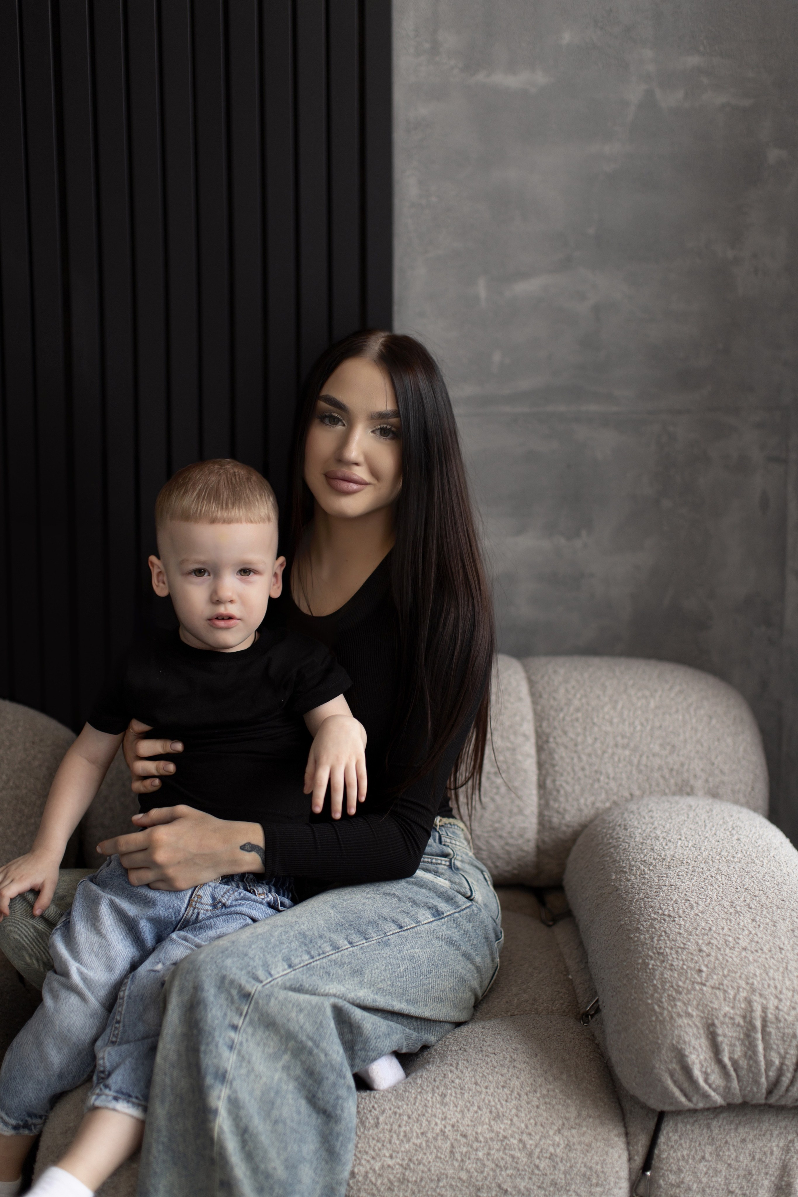 Мама и сыночек. Фотограф Лиана Артемова в Пензе