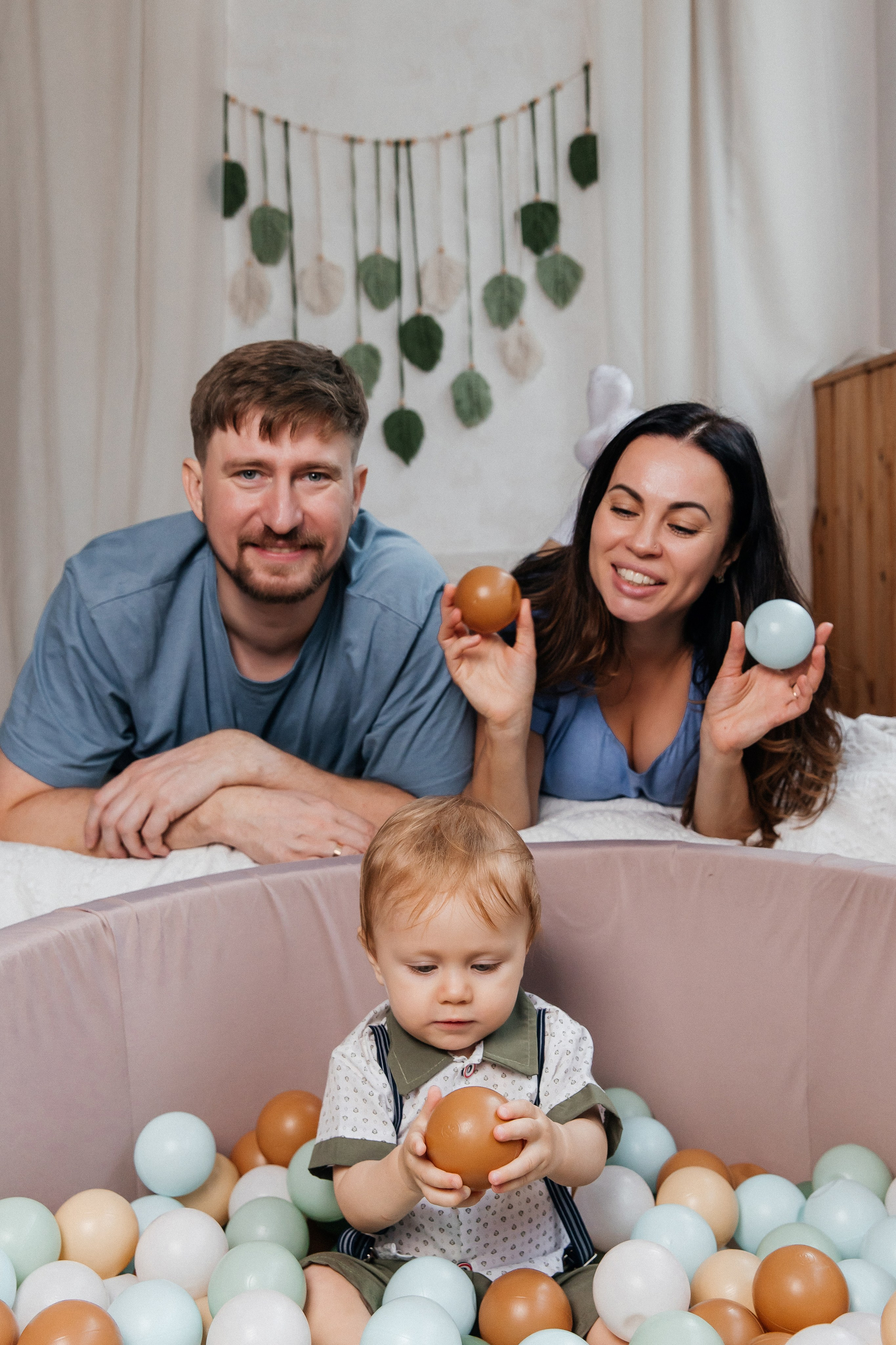 Фотосессия на 1 годик, детская фотостудия Кемерово