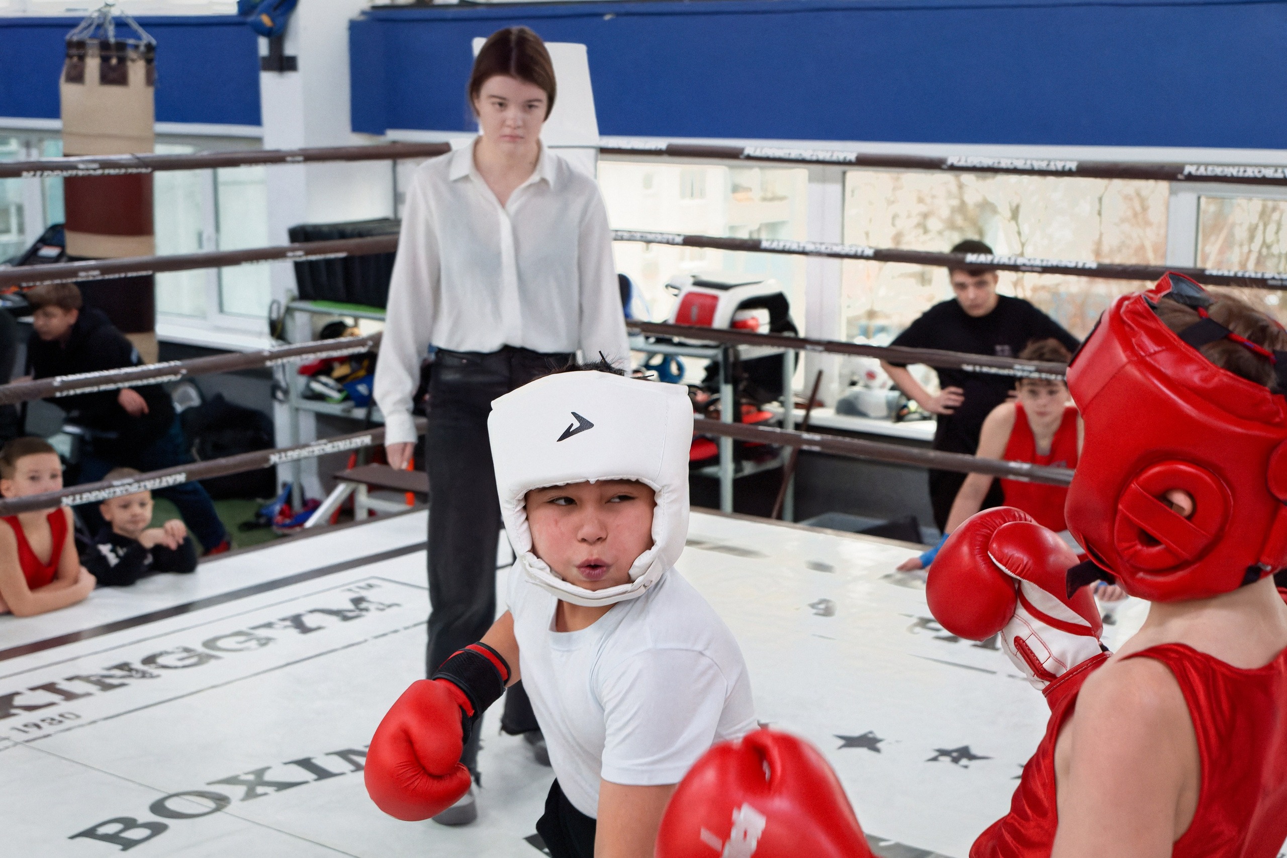 «Открытый ринг» в школе бокса Сергея Майфата. Зеленоград, 12.11.2023 г. Фотограф Никифоров-Гордеев Сергей. Москва и МО
