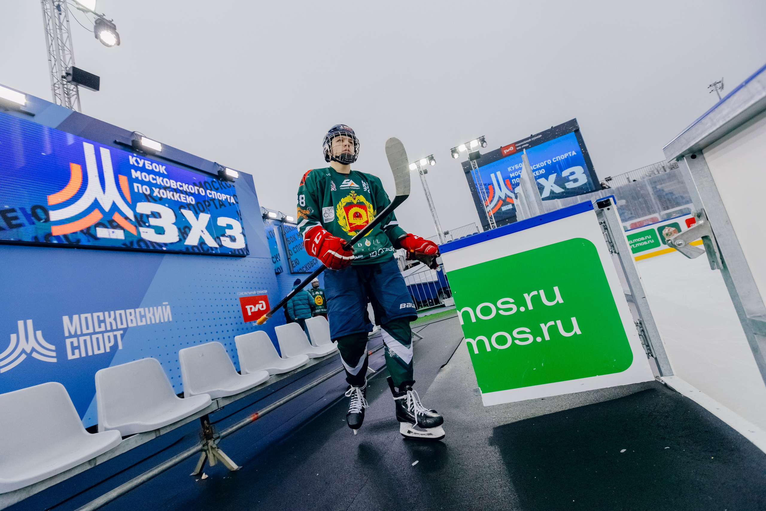 Хоккекйный турнир 3×3. Репортажный, event, концертный и backstage фотограф из Москвы Виталий Кривцов