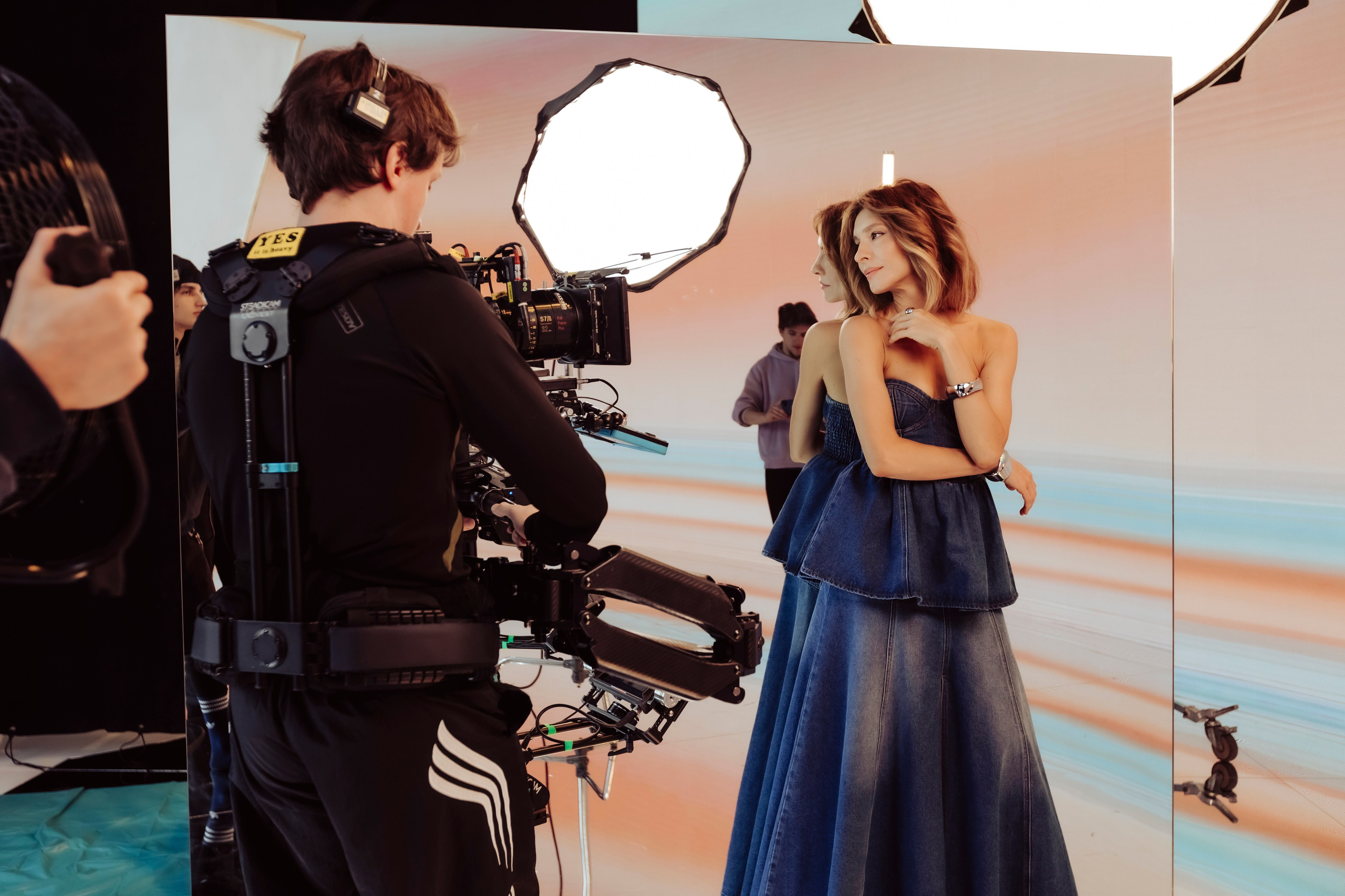 Lamoda backstage с Еленой Подкаминской. Репортажный, event, концертный и backstage фотограф из Москвы Виталий Кривцов