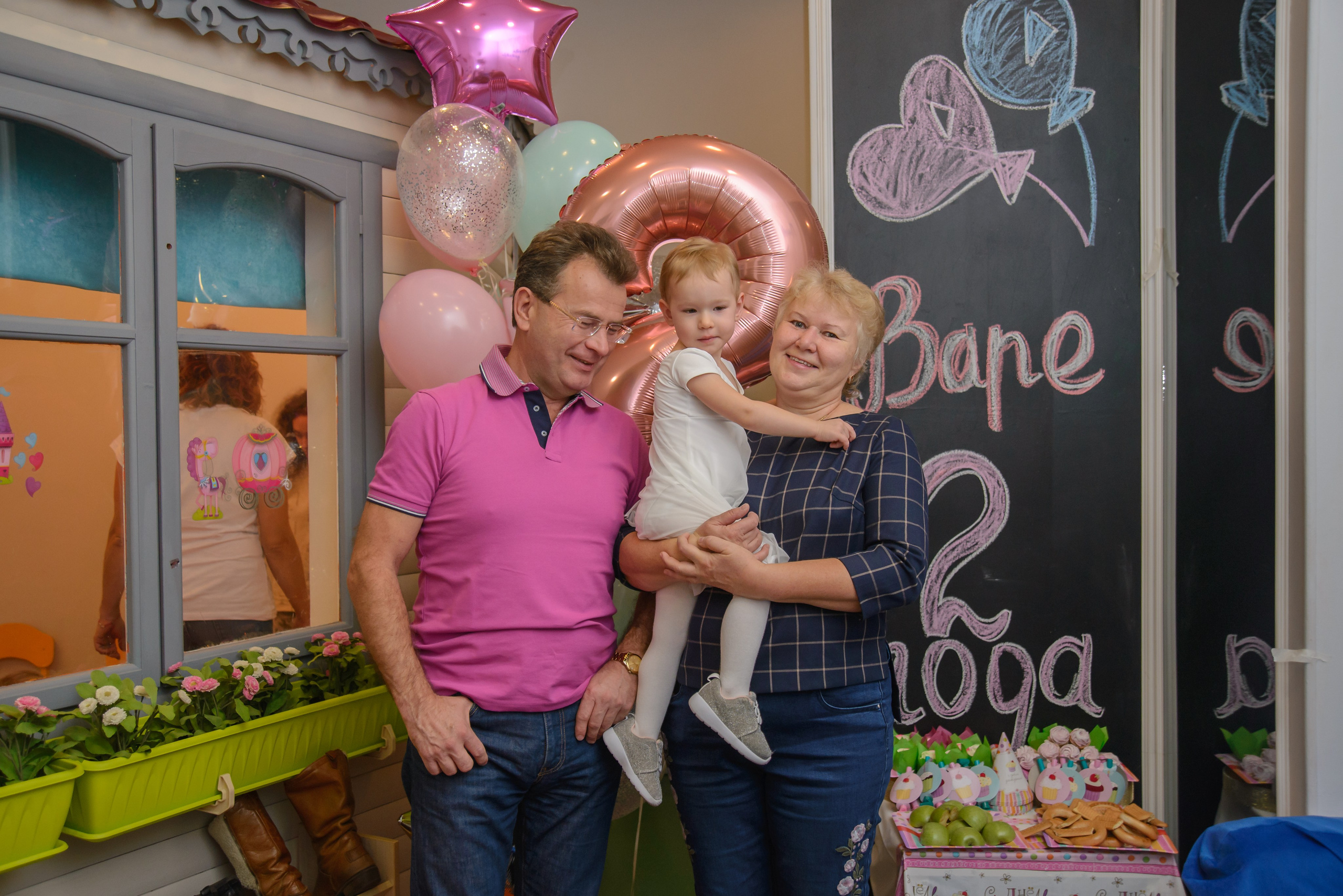 Детский день рождения_2 года Вареньке