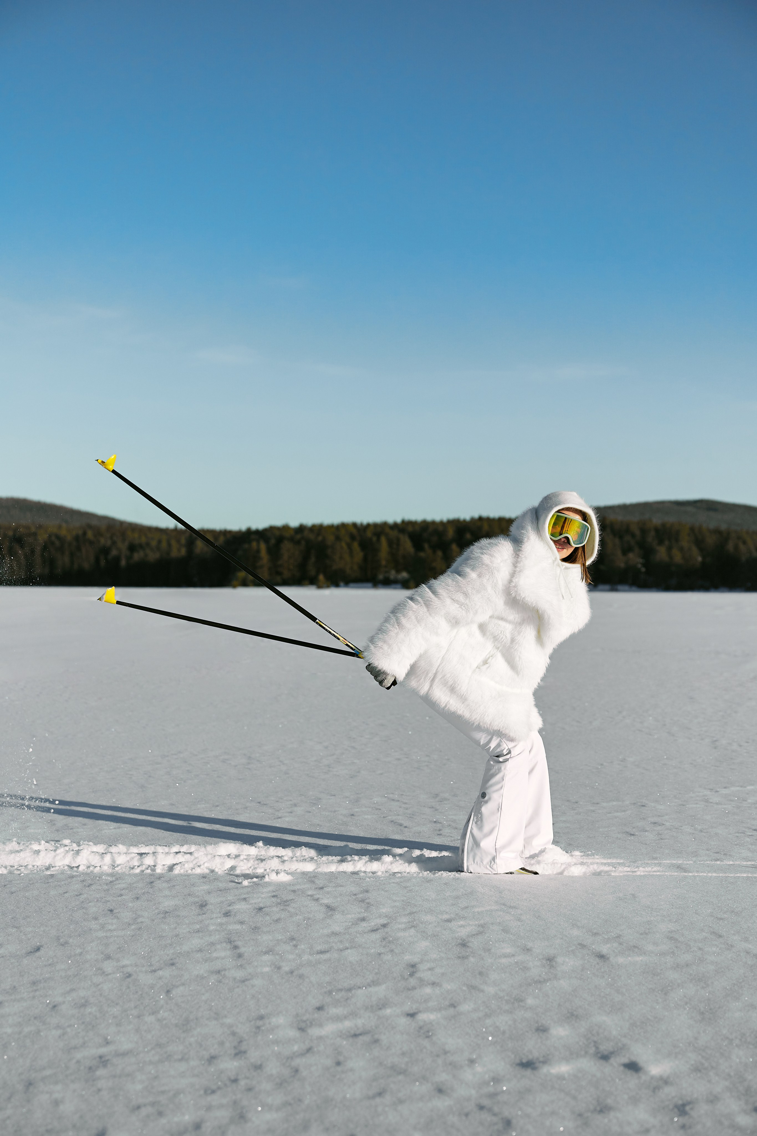 Лыжница. Александр и Евгения Фокины — фотограф Екатеринбург, Первоуральск