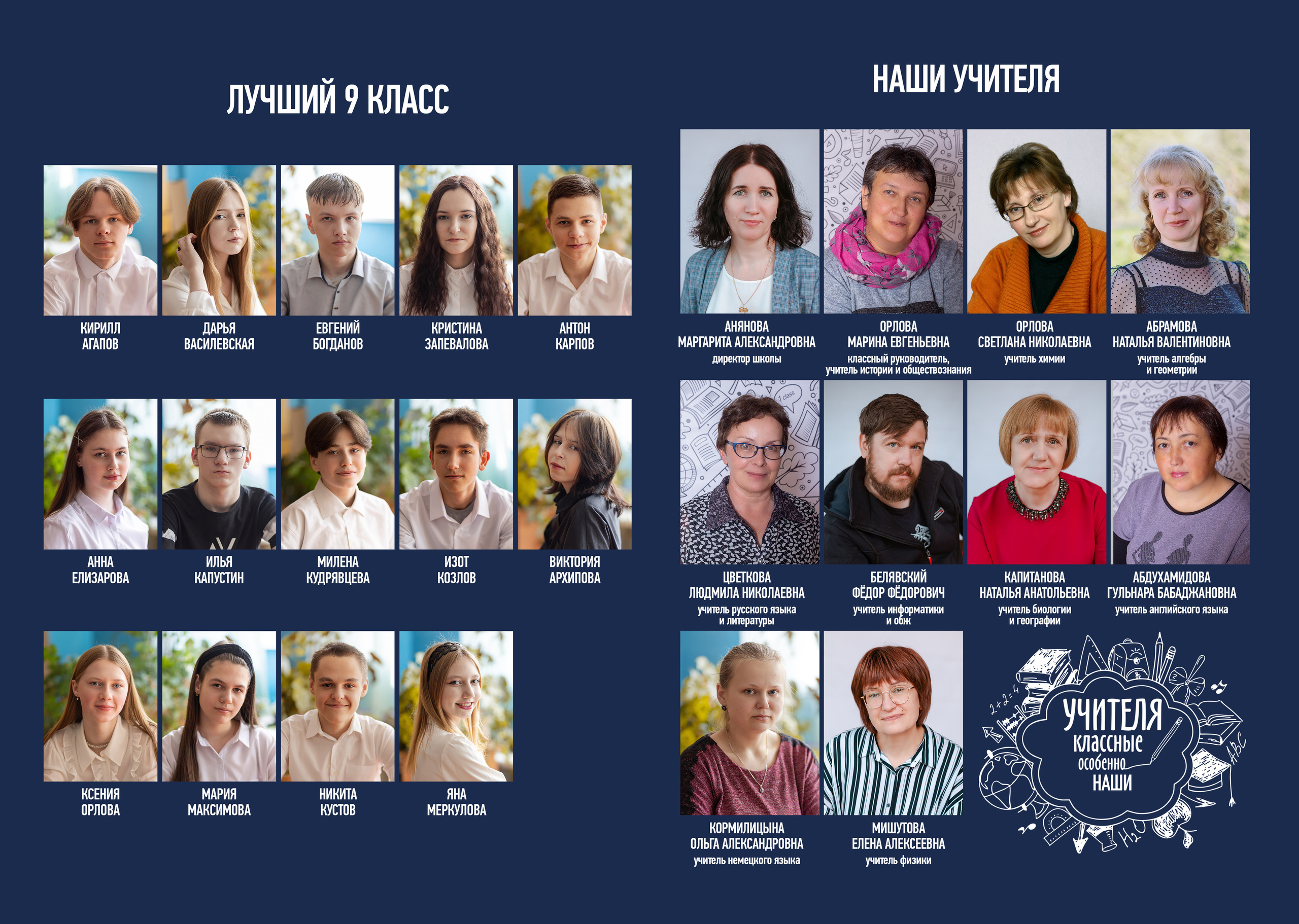 Альбом Лайфлат, 2 разворота «BLACK&WHITE». Студия выпускных альбомов Остров