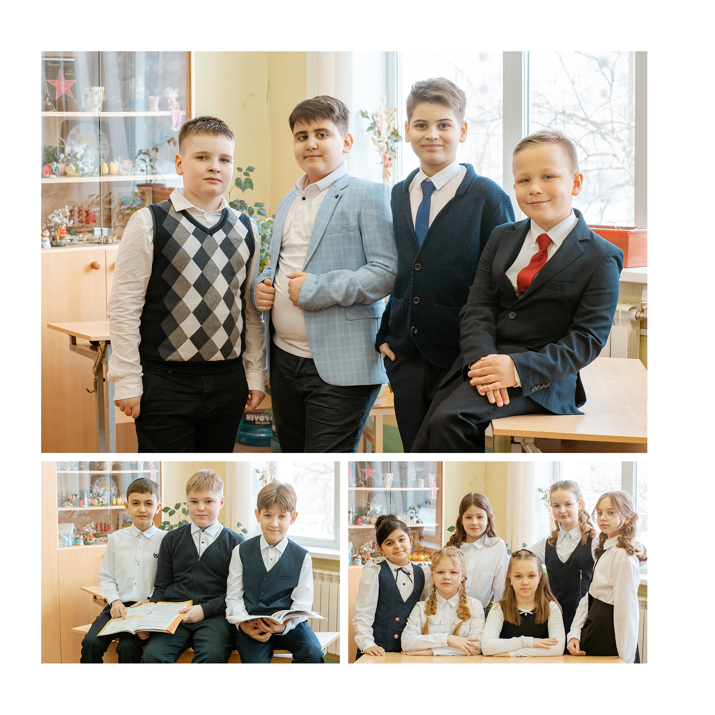 Многостраничная книга Интервью, 24 страницы «Блик». Студия выпускных альбомов Остров