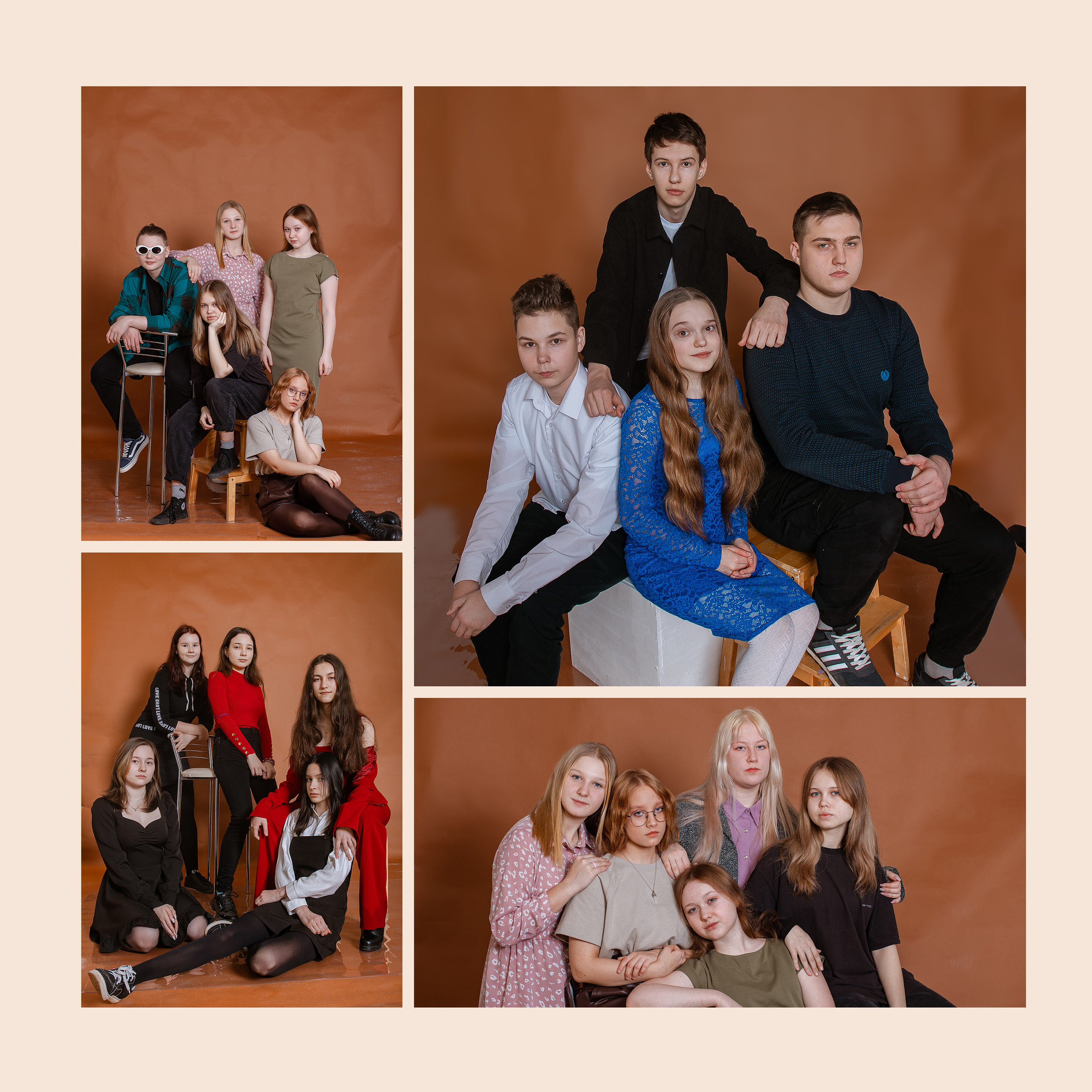 Многостраничная книга Эконом, 24 страницы «Блик». Студия выпускных альбомов Остров