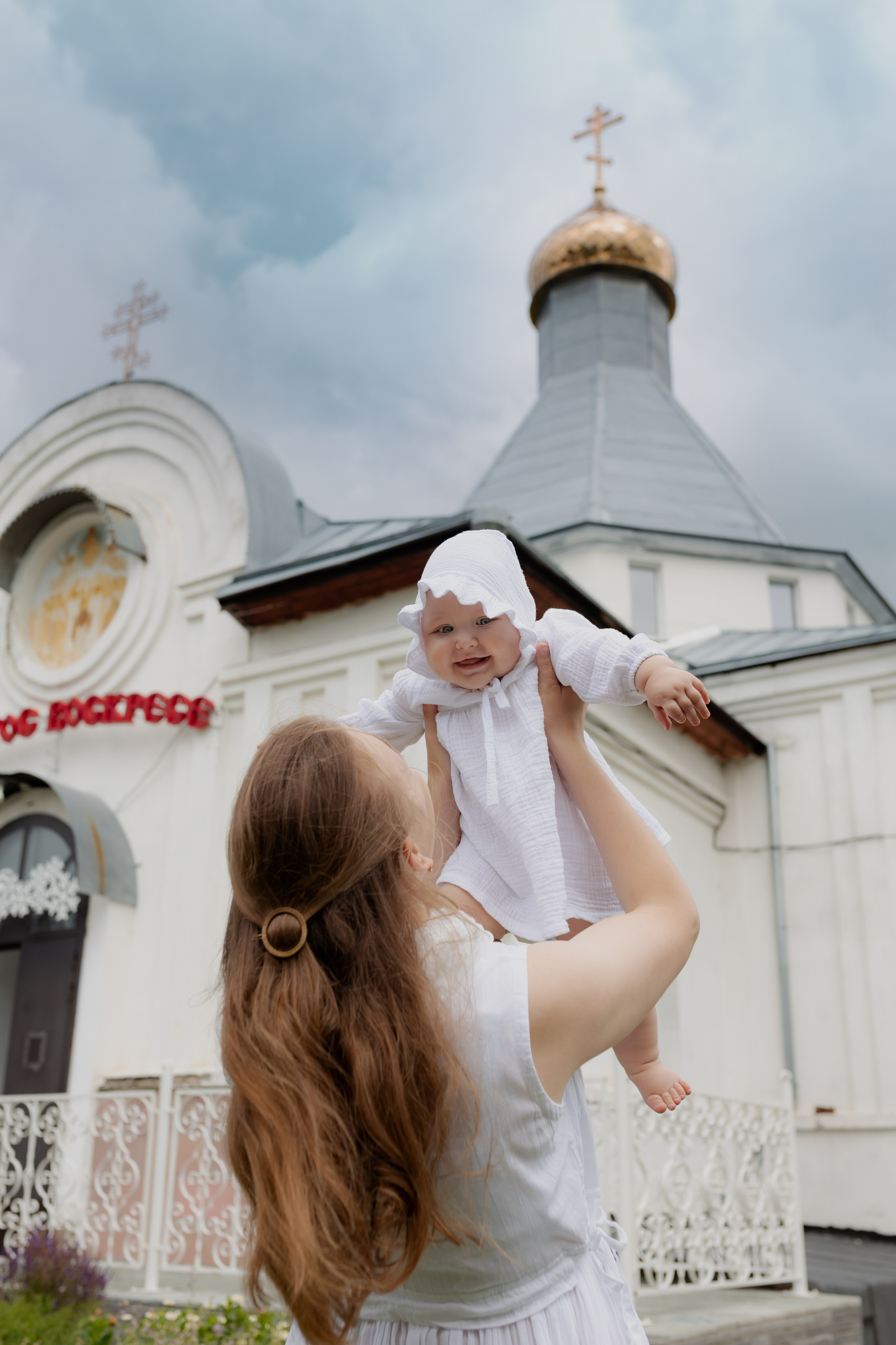 Крещение. Фотограф новорожденных в Барнауле Русакова Анастасия