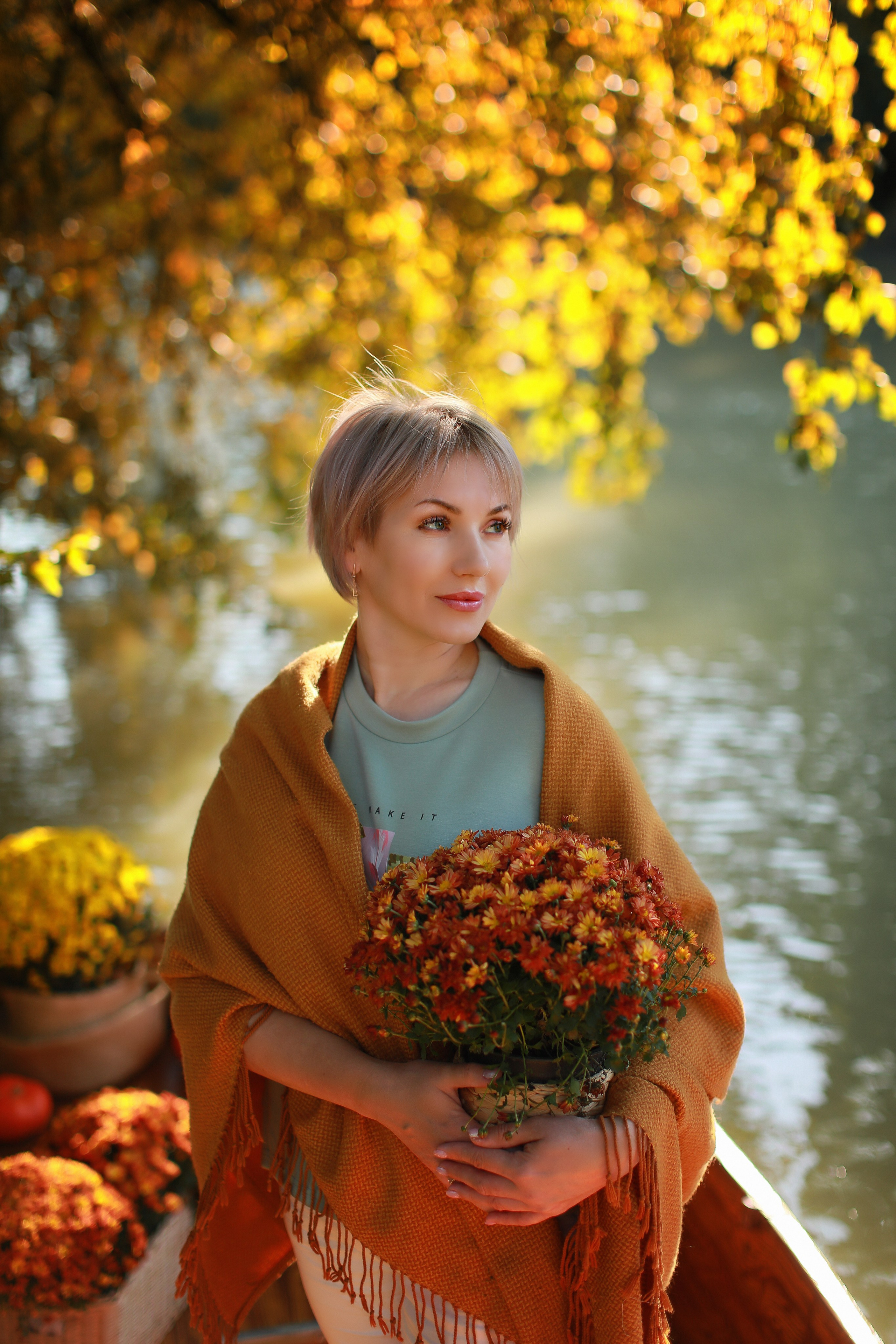 Осенняя лодочка. Детский семейный фотограф Краснодар