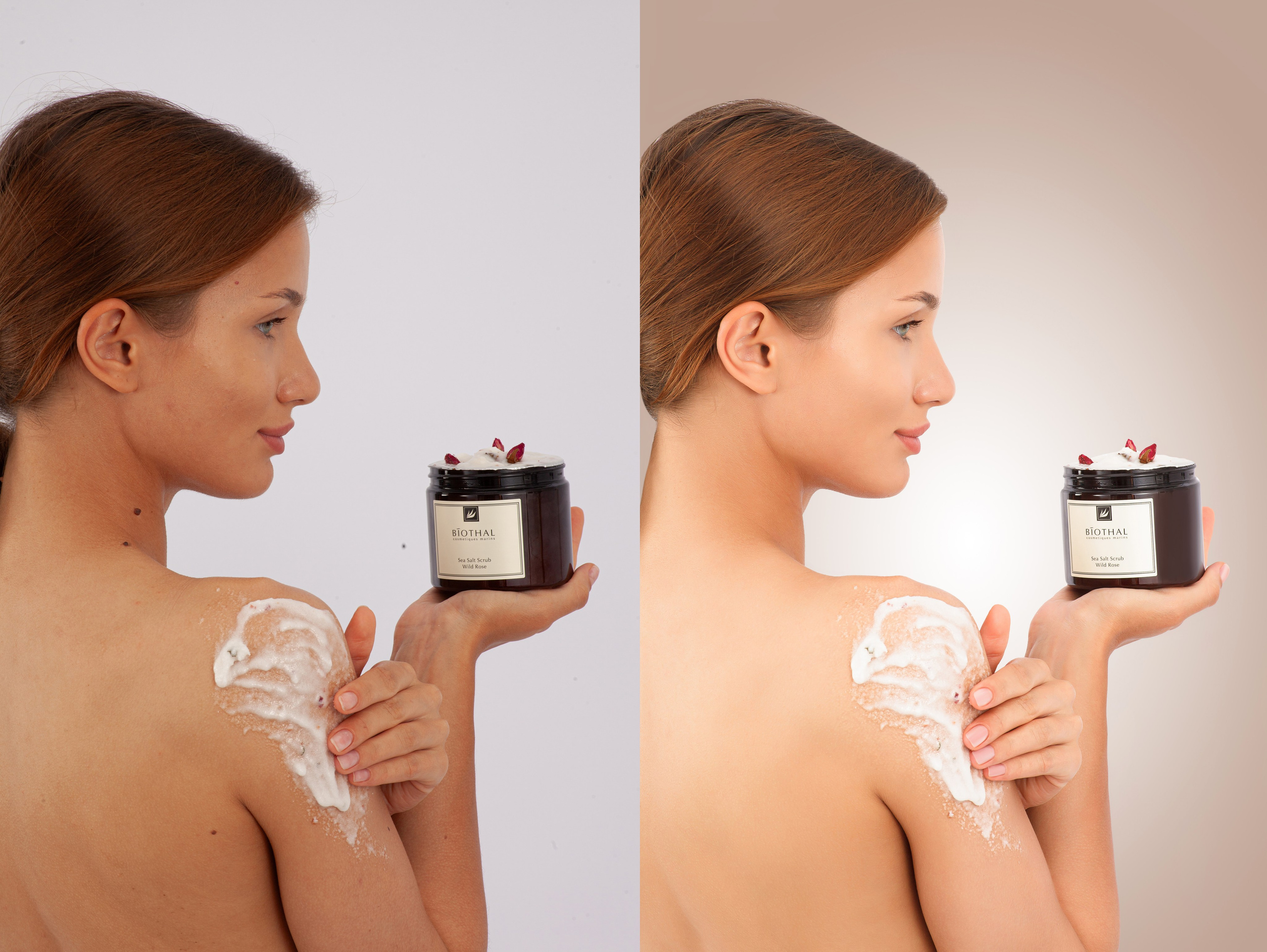 Профессиональная обработка портретов для рекламы косметики | Студия SVITHART