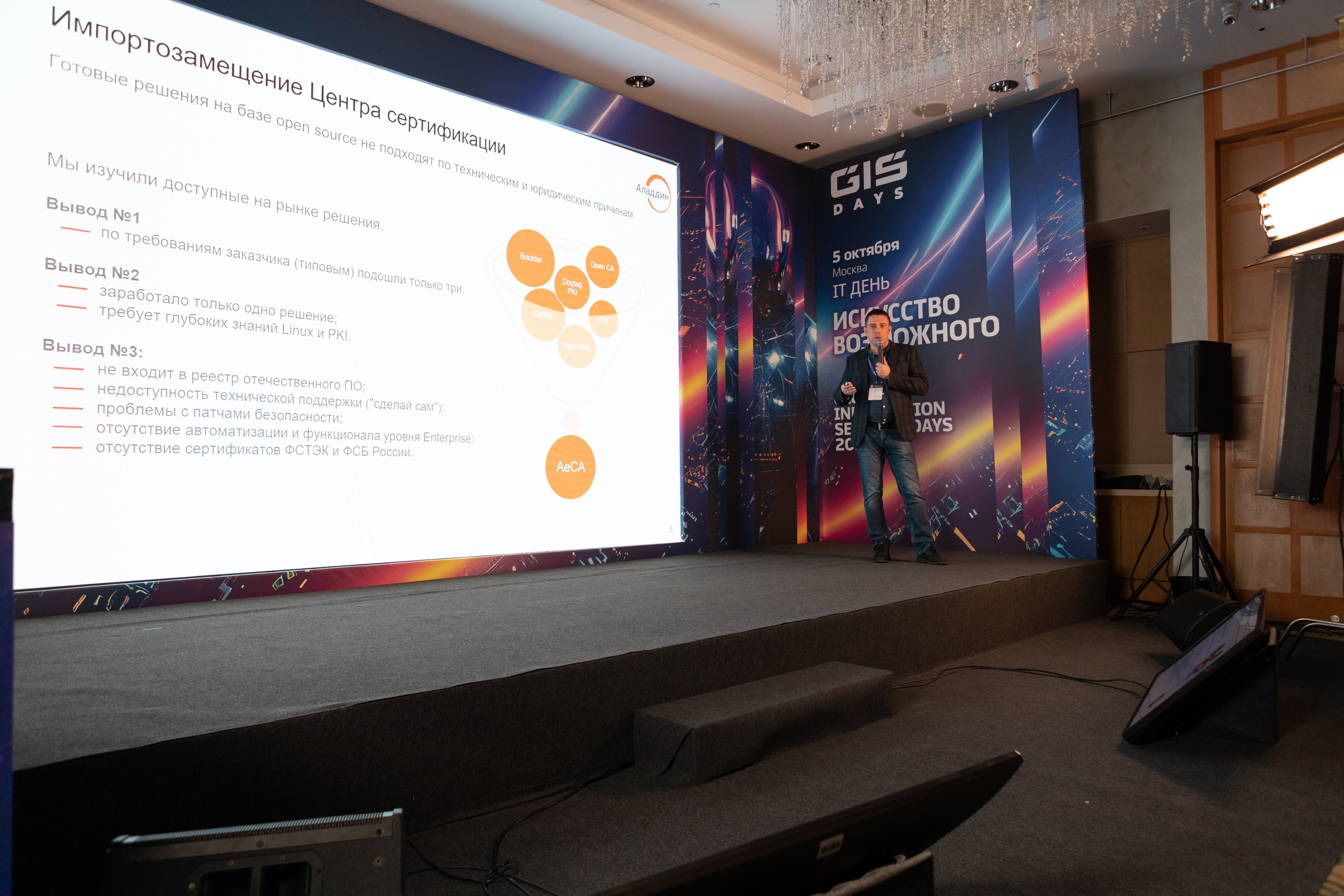 Конференция GIS. Фотограф Анна Зиновьева