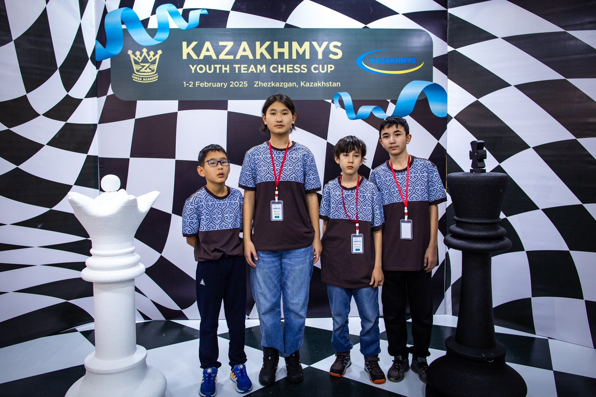 2025.02.02 KAZAKHMYS Youth Team Chess CUP 2025 — Day2_Teams. Фотограф Анна Штурман (репортажная съёмка любых событий и мероприятий) Anna Shtourman photographer