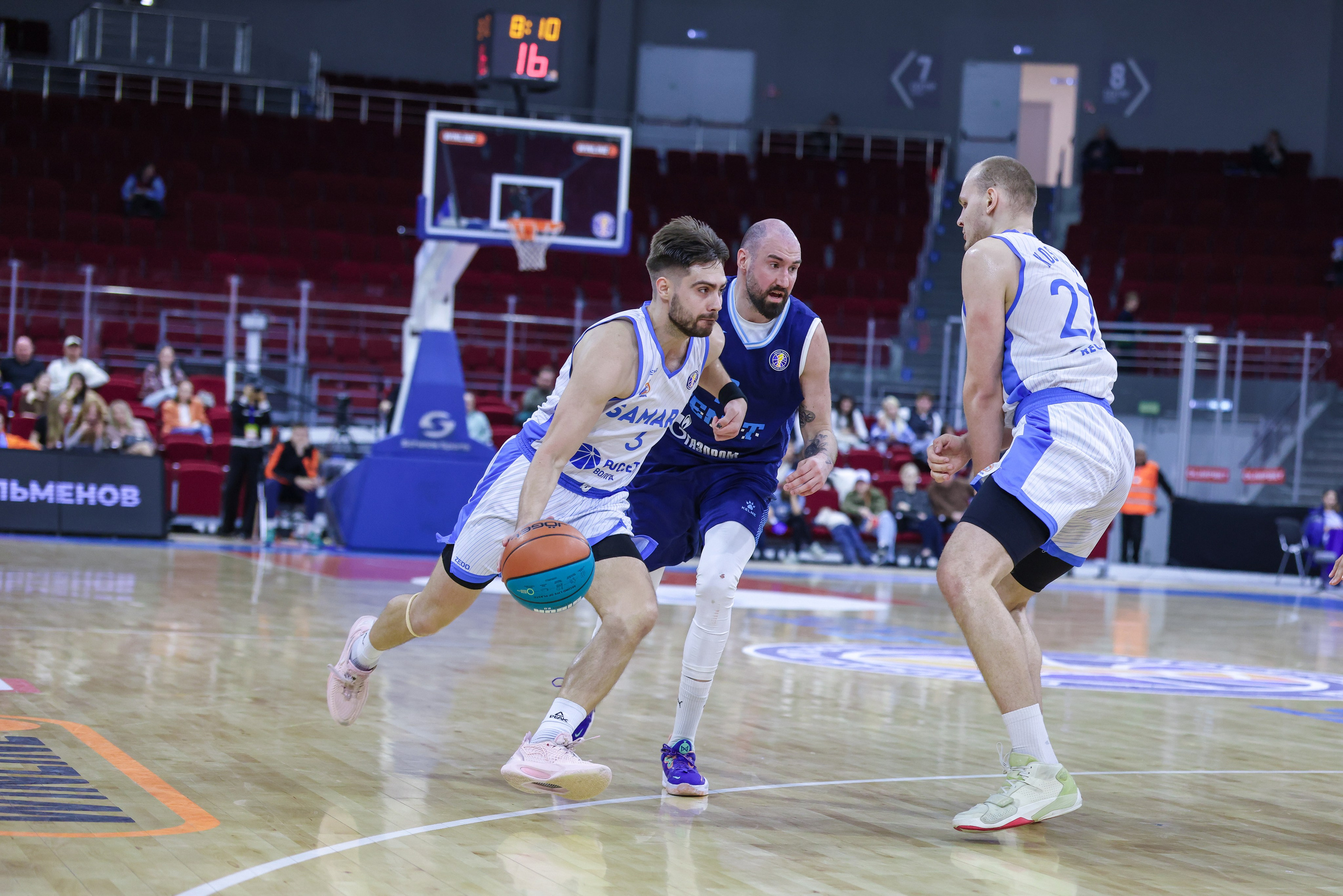 Баскетбол. Самара — Зенит. Единая лига ВТБ. Спортивный фотограф в Самаре