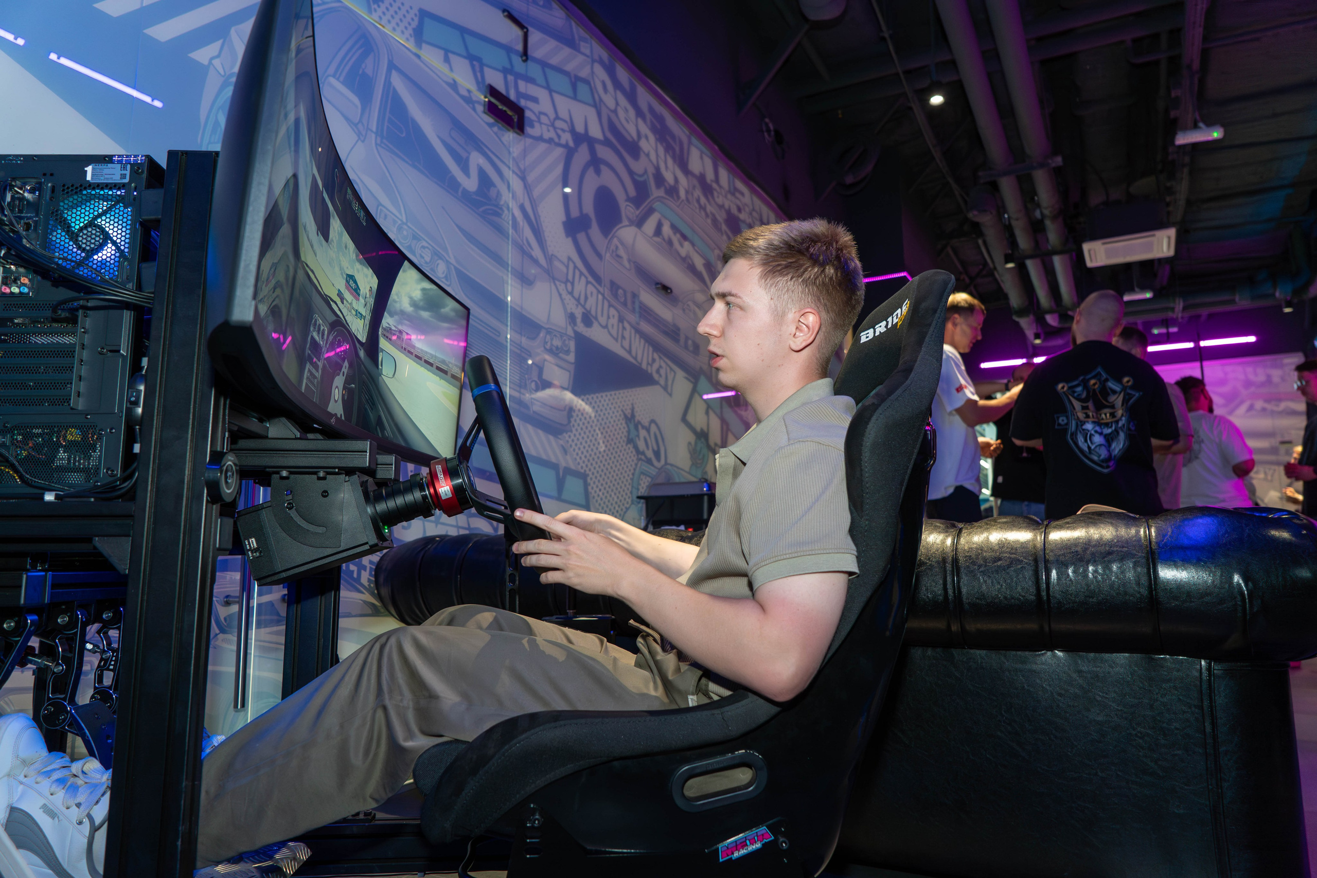 Открытие компьютерного клуба «Meta Racing». FM Media Сrew. Репортажные фото и видео