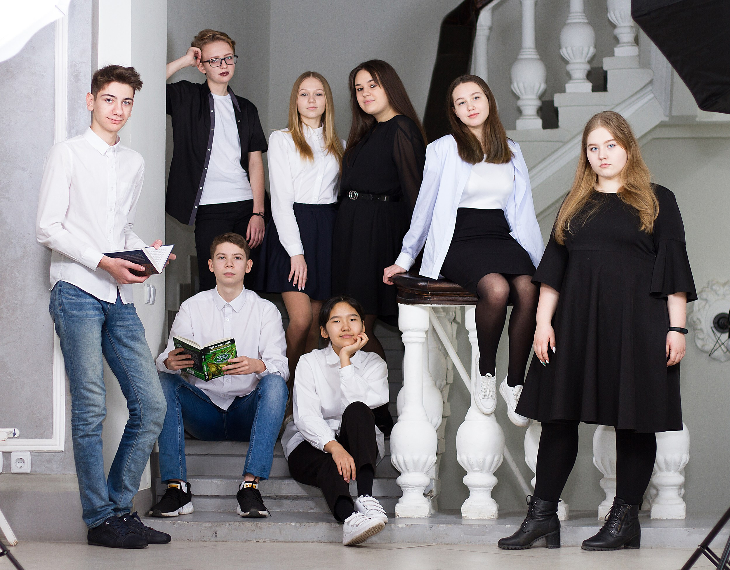 фотосъемка старшеклассников в школе