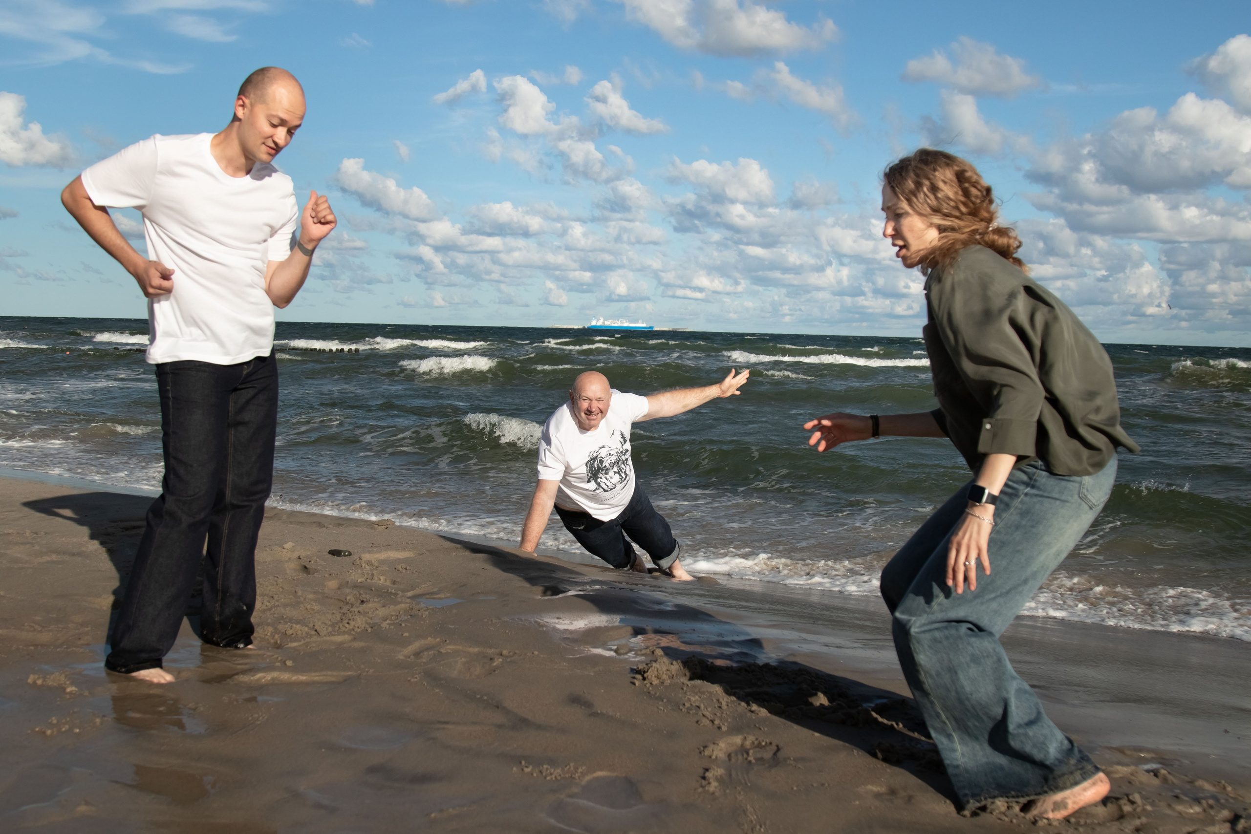 Морские души в воде и на суше:). Фотограф Зеленоградск Лиана Сопина