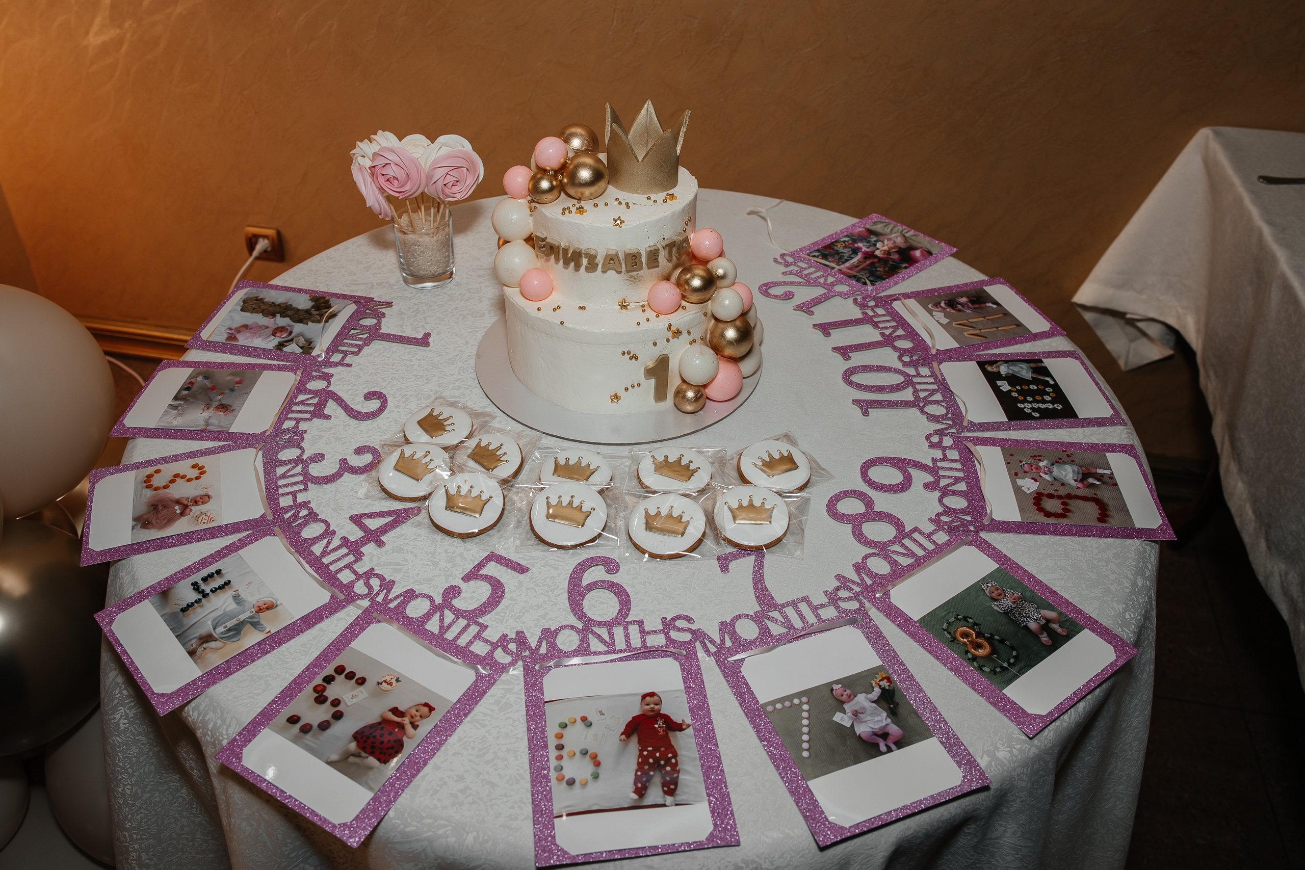 День рождения Елизаветы 1 год. Фотограф Любава Колесник. Выпускные альбомы в Крымском районе