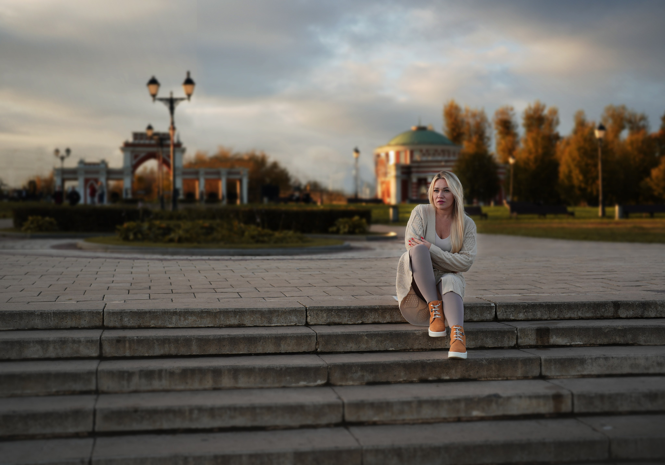Фотосессия в парке Царицыно. Семейный и детский фотограф в Москве Оксана Чибизова