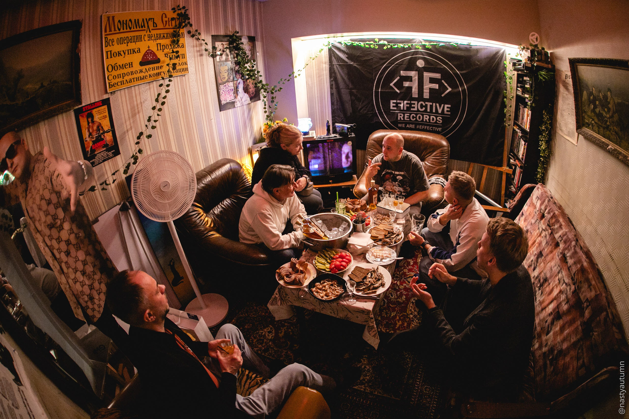 День Рождения Effective Records. Репортажный и концертный фотограф в Москве Анастасия Осень
