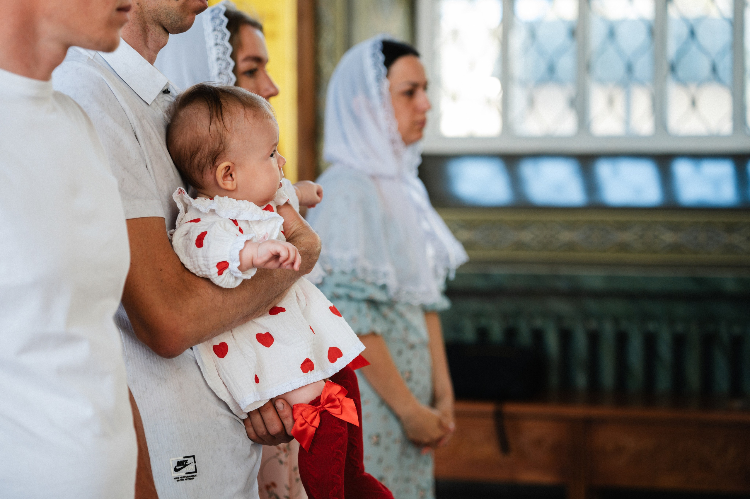 Таинство Крещения Дарьи (Храм Преполовения Пятидесятницы). Фотограф Ярута Оксана / Ростов-на-Дону