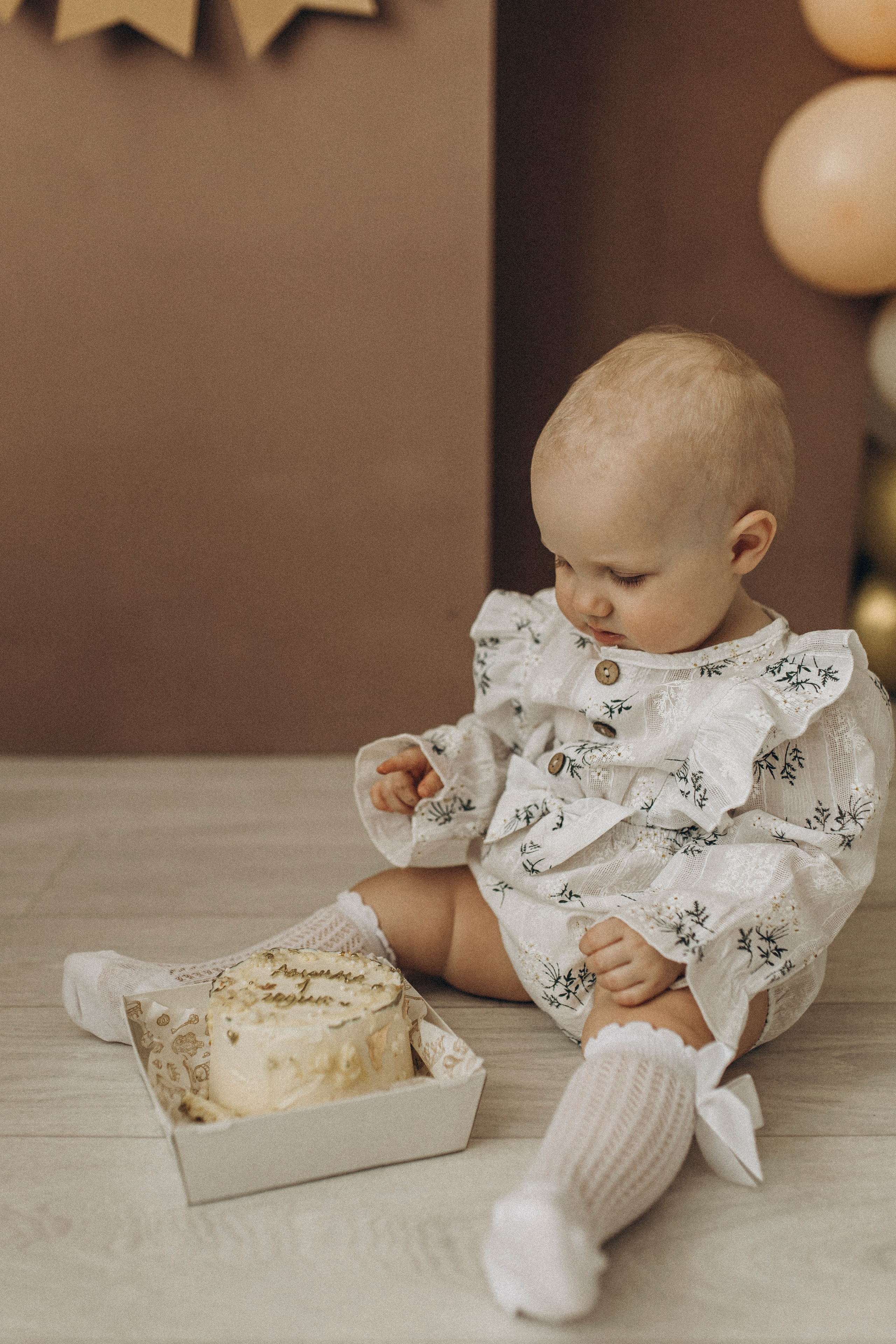 Сьемка годика для Анечки. Семейный и детский фотограф в Рязани Васюгова Мария
