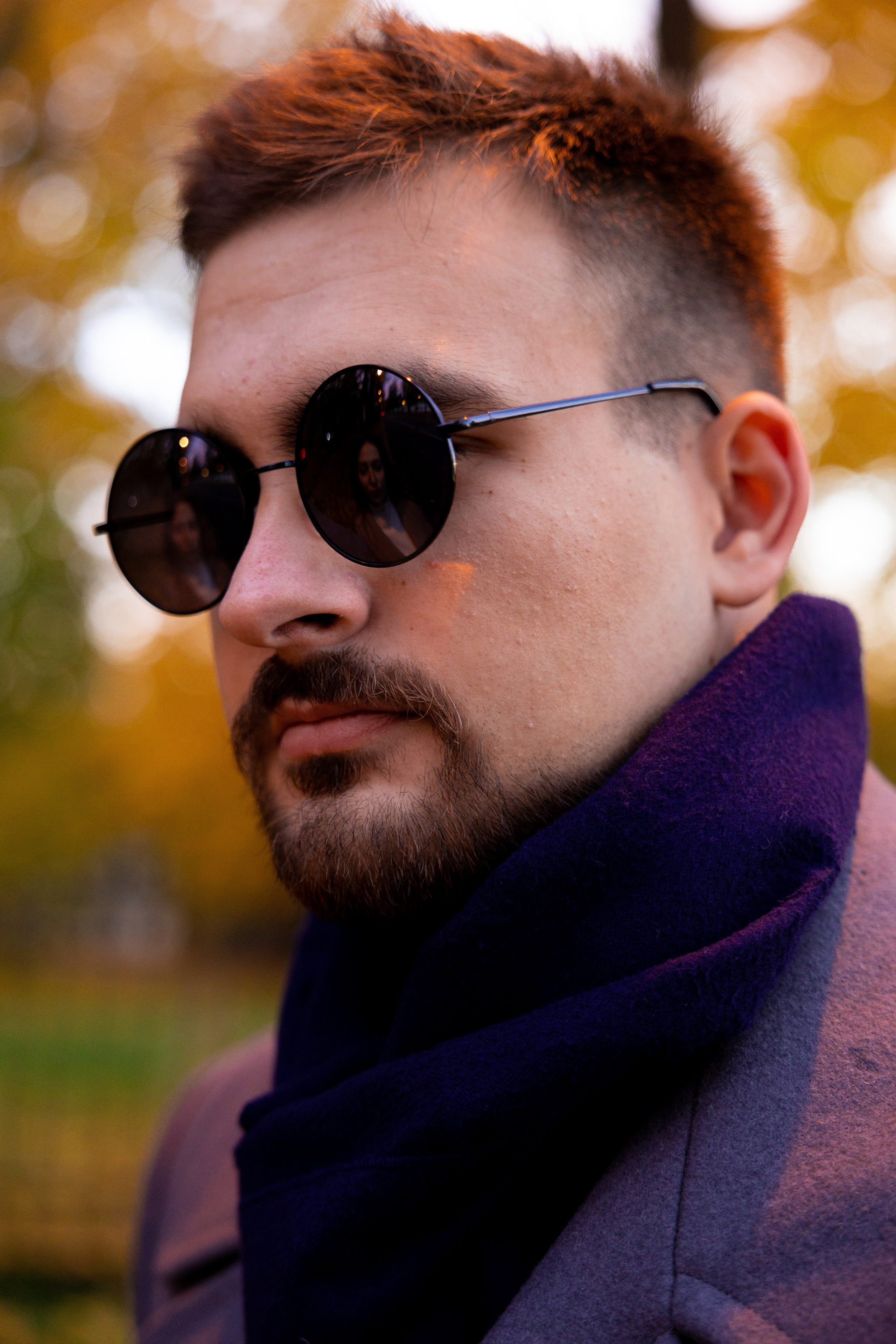 Прогулка по парку. Питерский фотограф