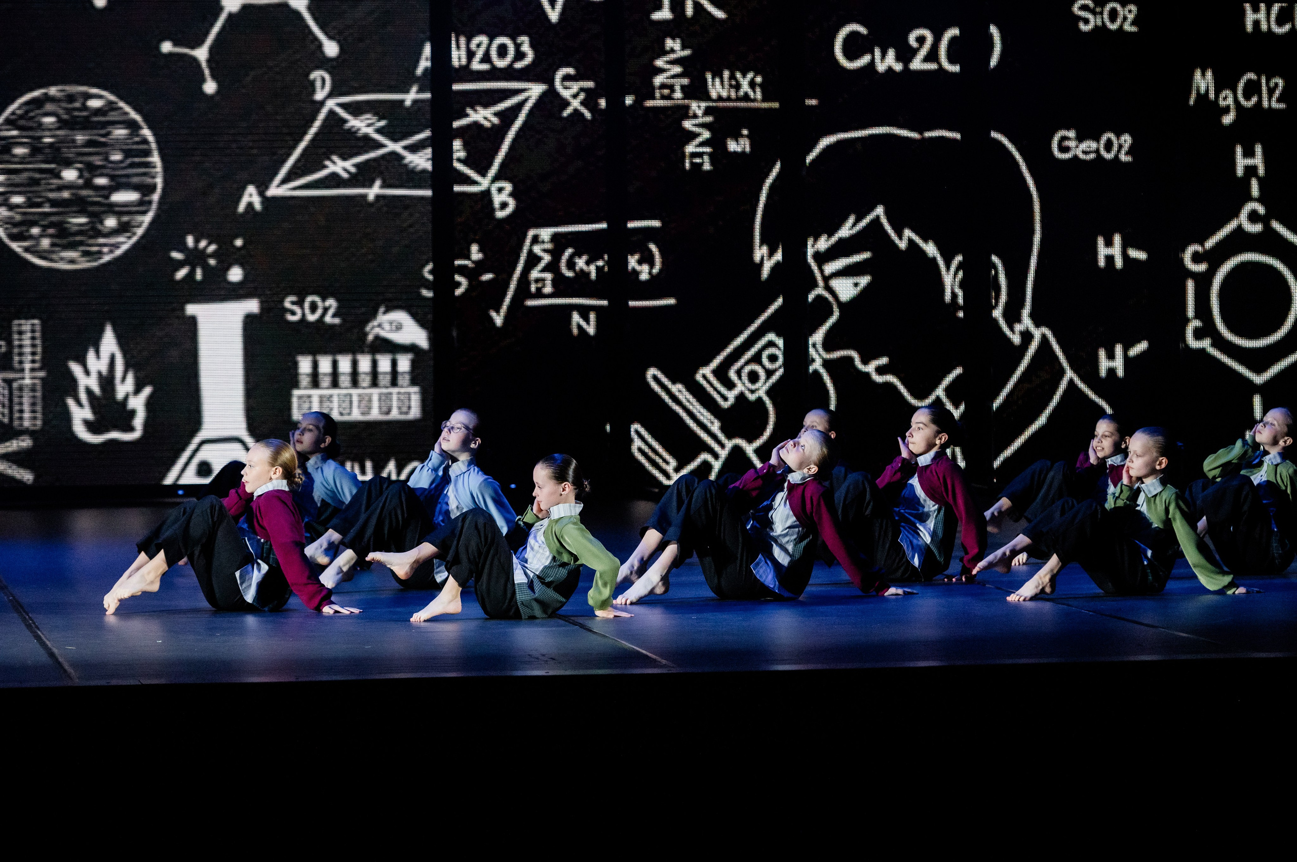 Концерты студии современной хореографии Пространные танцы. Дом детской фотографии Арсюткиной Наталии™