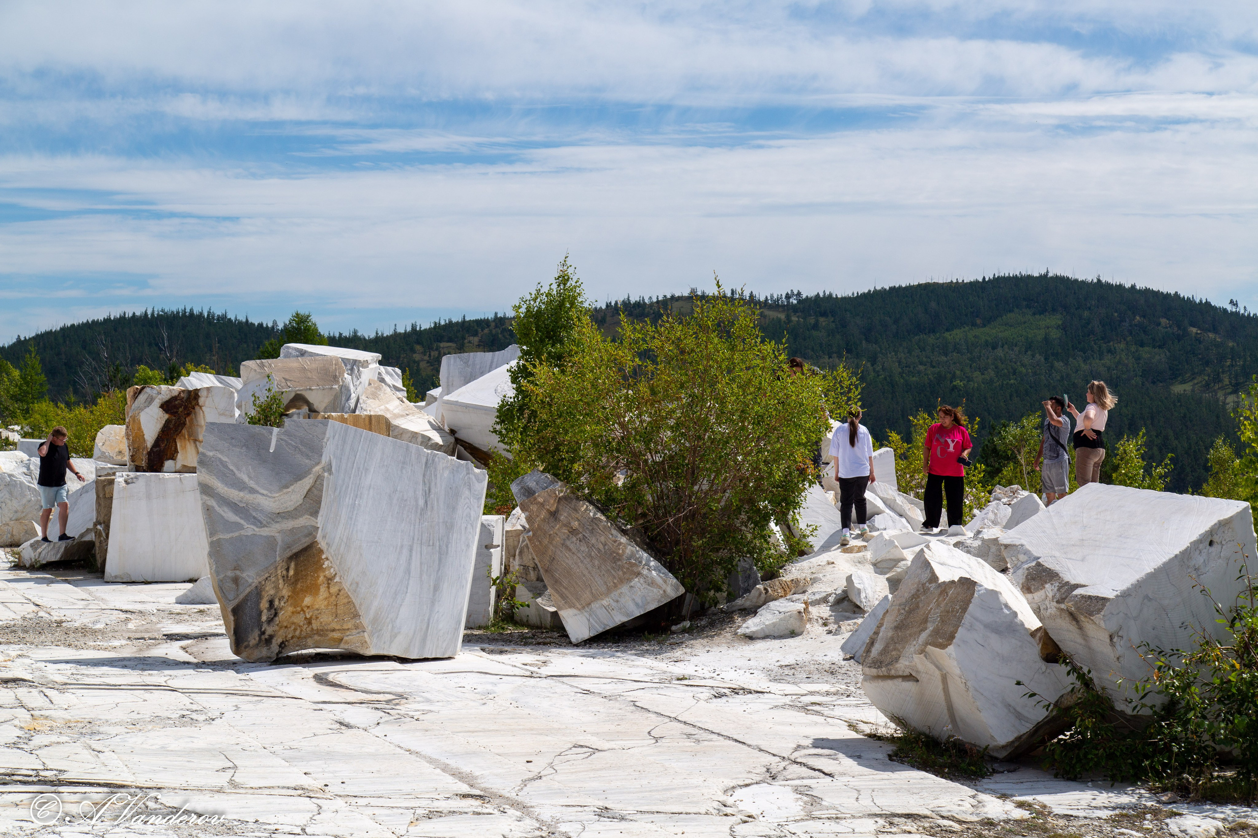 Мраморный карьер. Фотограф Омск | Александр Вандеров