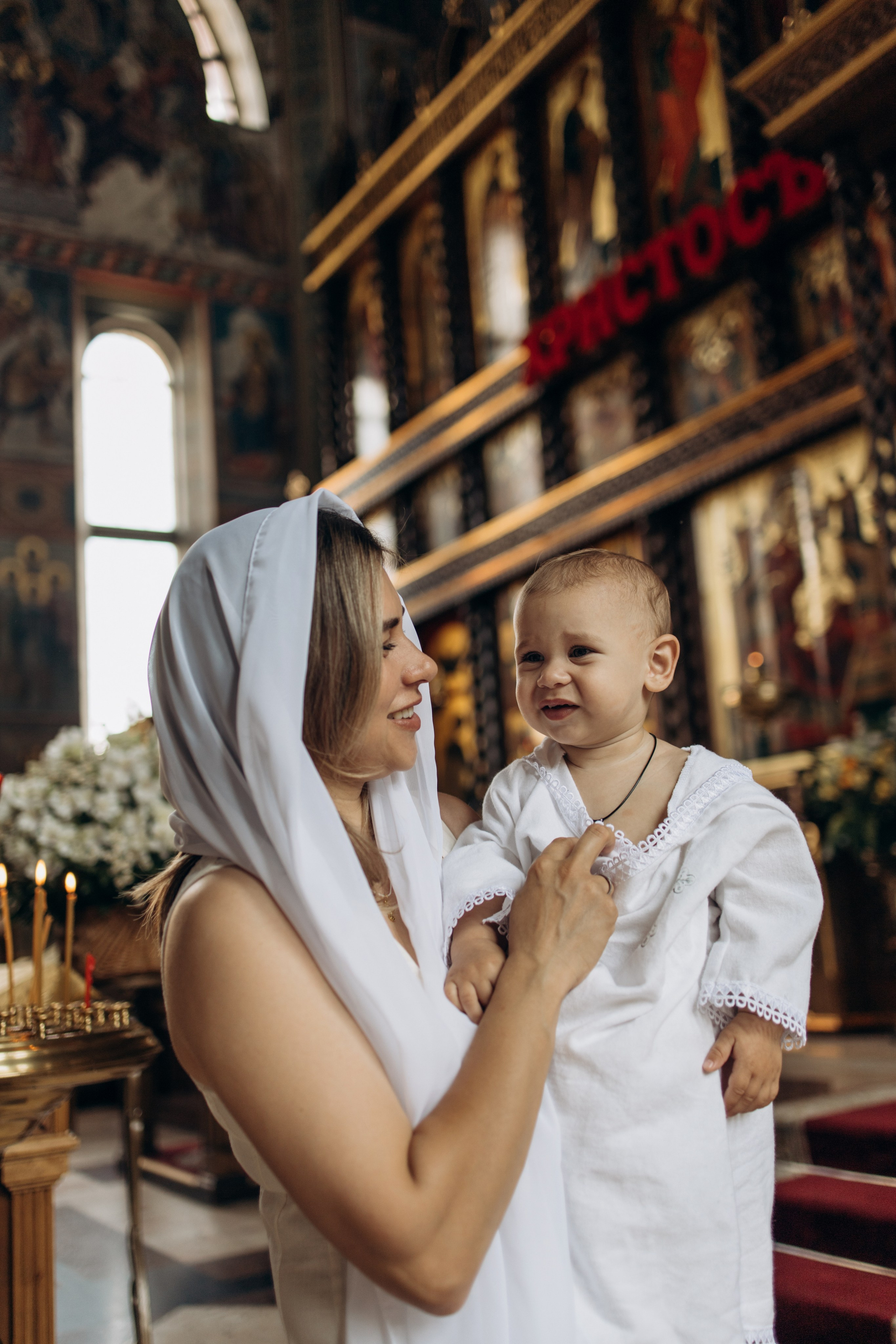 Крещение Радмира. Самый теплый фотограф в Краснодаре Рябоконь Ксения