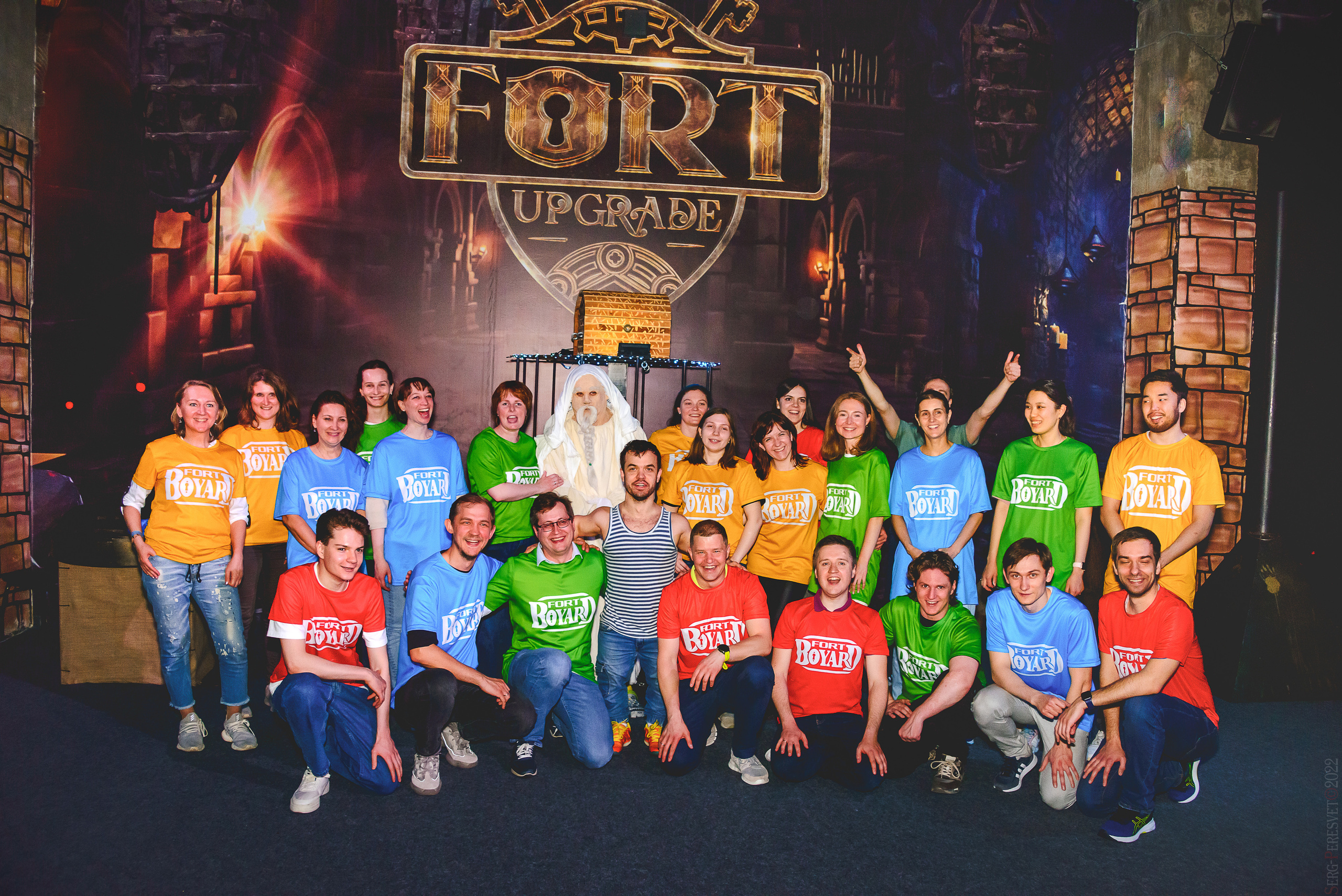 Корпоратив в «Форт Боярд», квест-комната, ТЦ «Филион», Москва. Ваш фотограф на праздник в Москве, Раменском, Жуковском, Люберцах