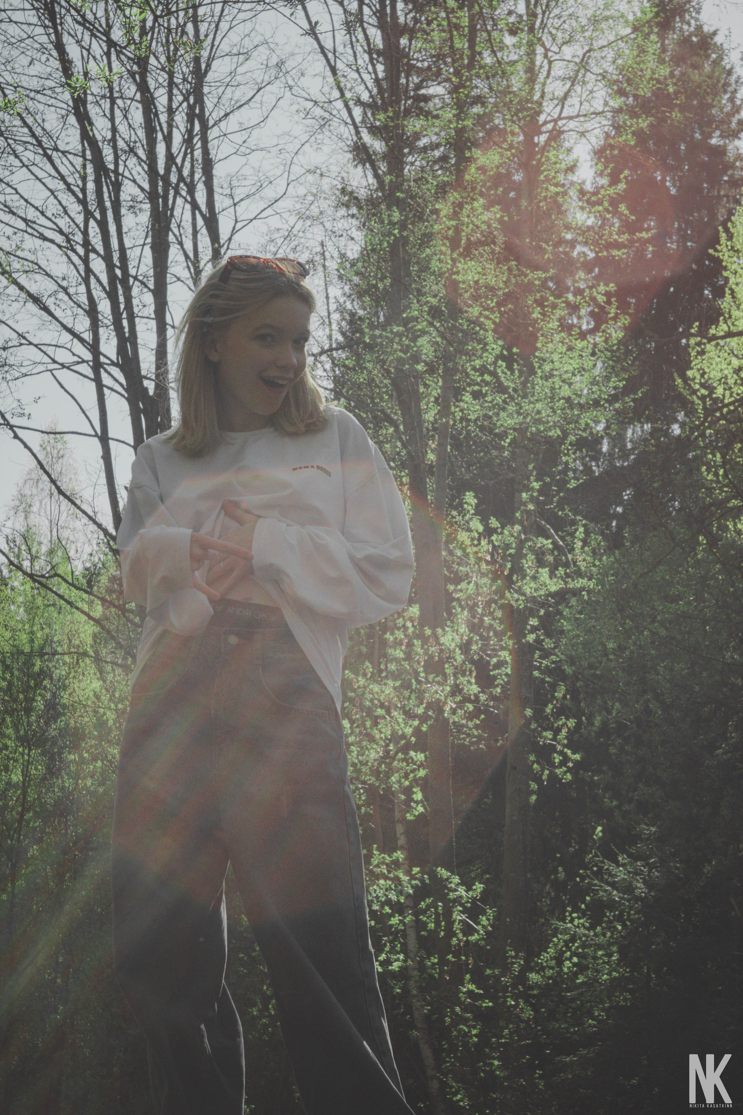 Саша. Фотосессия в лесу. Касаткин Никита. Фотограф