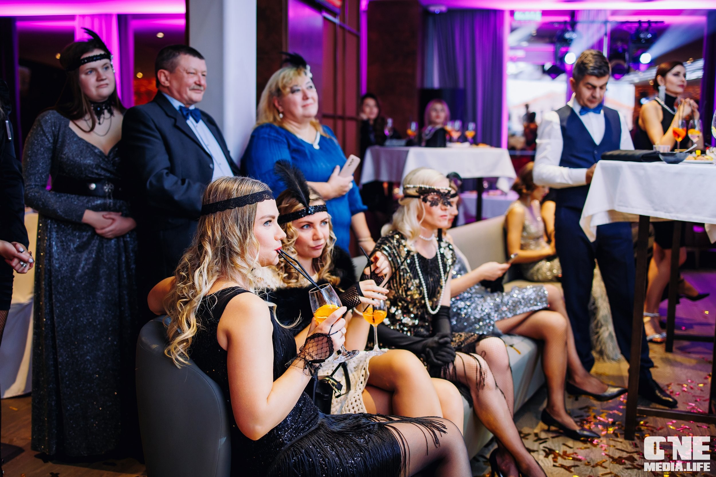 Вечеринка в стиле GATSBY. One Media Life: фоторепортажи, фотоотчеты с мероприятий и заведений