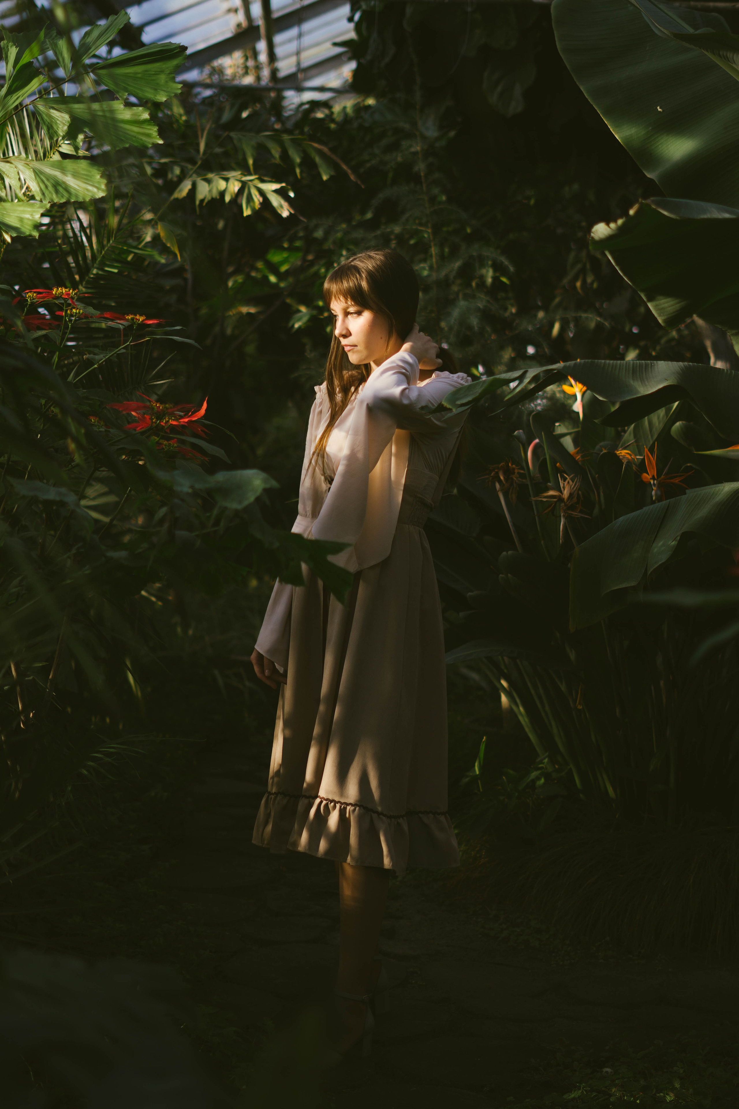 Съёмка в оранжерее. Фотограф в Липецке и Москве Рыкова Юлия