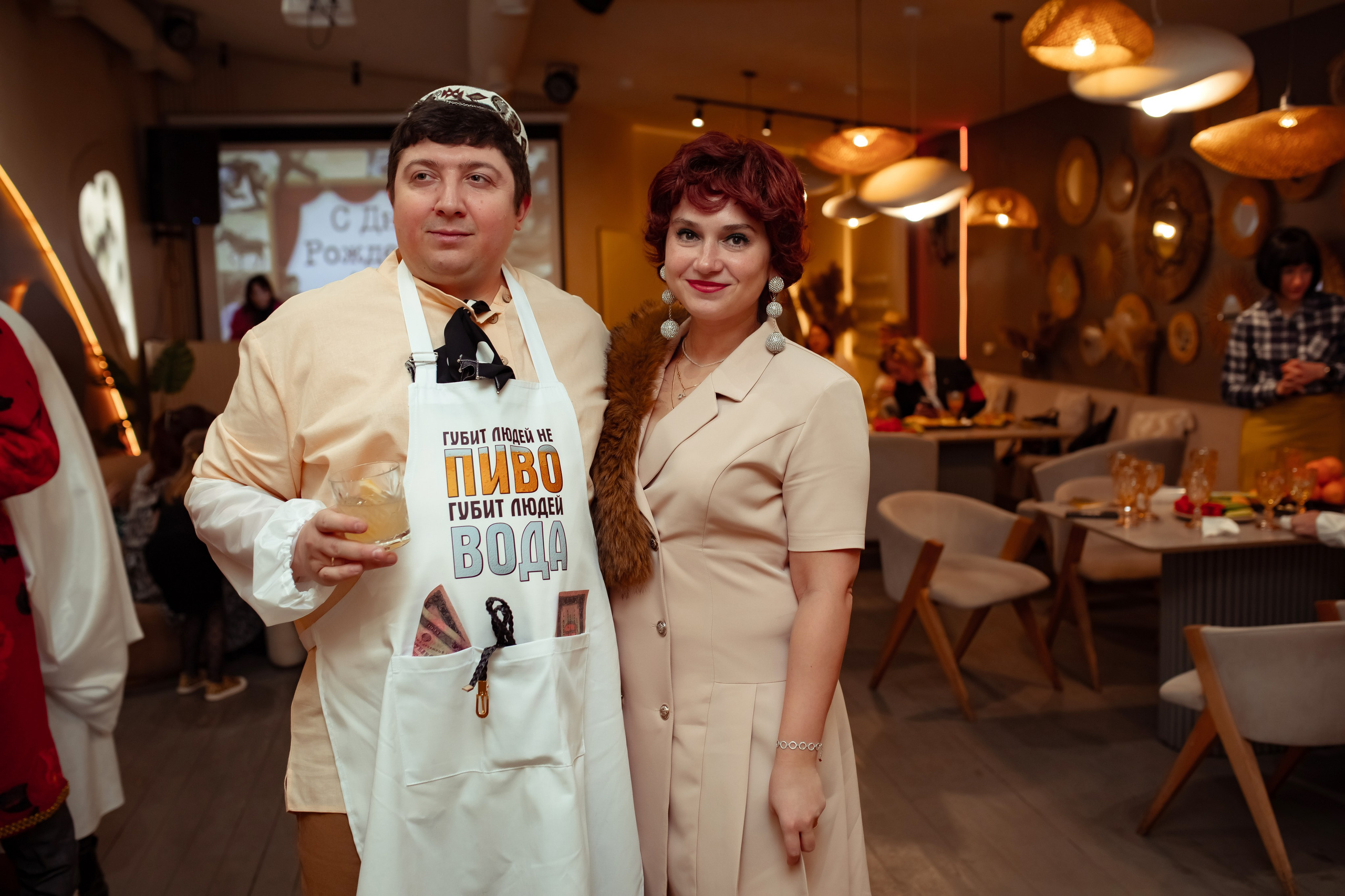 Юбилей Анны в стиле Гайдая. Семейный и детский фотограф в Москве Дорогова Екатерина