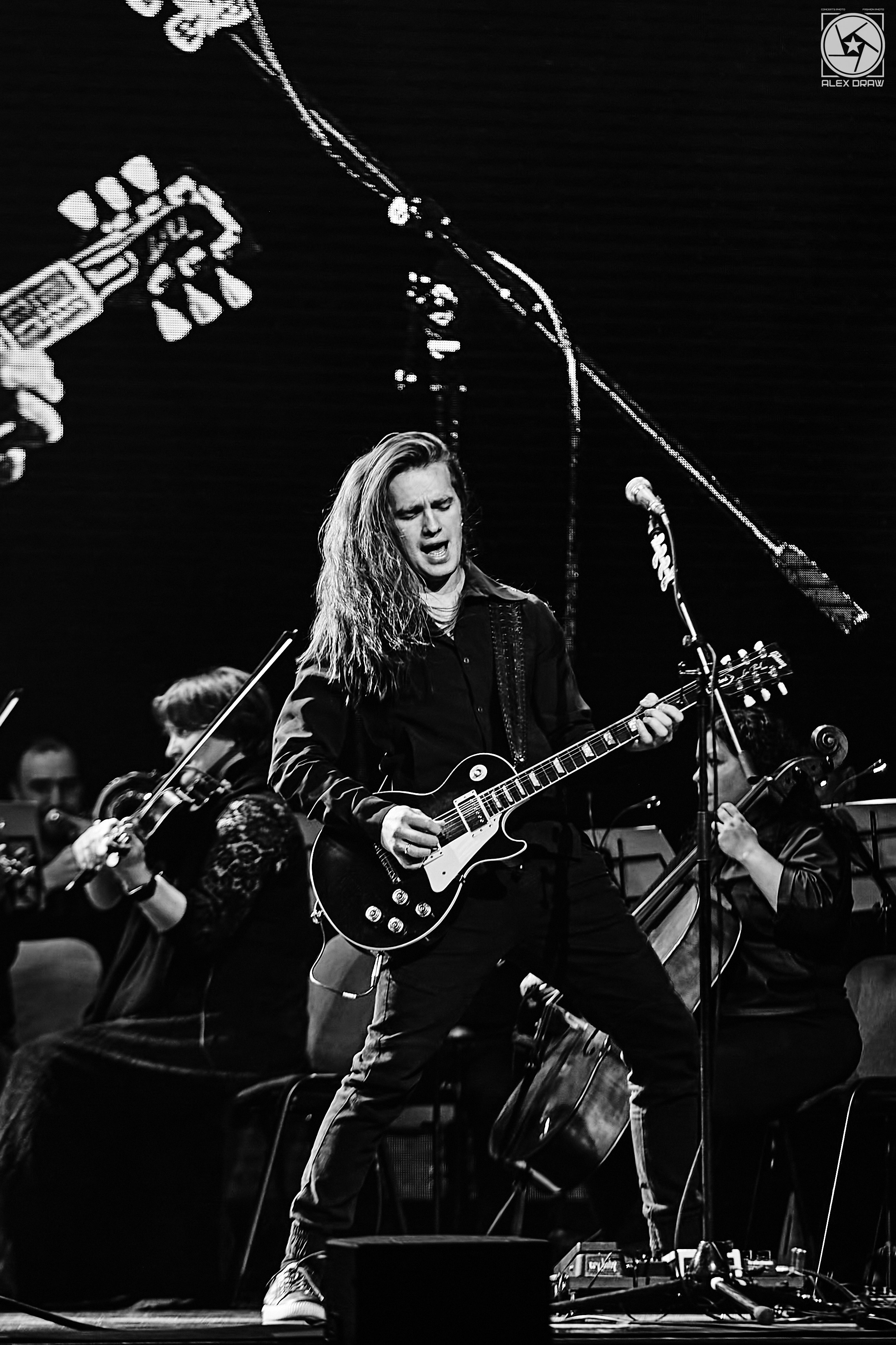 Глеб Самойлов Агата Кристи 35 лет! 06.12.2023 Гранд Холл Сибирь. Фотограф Москва Concerts photo / Fashion photо