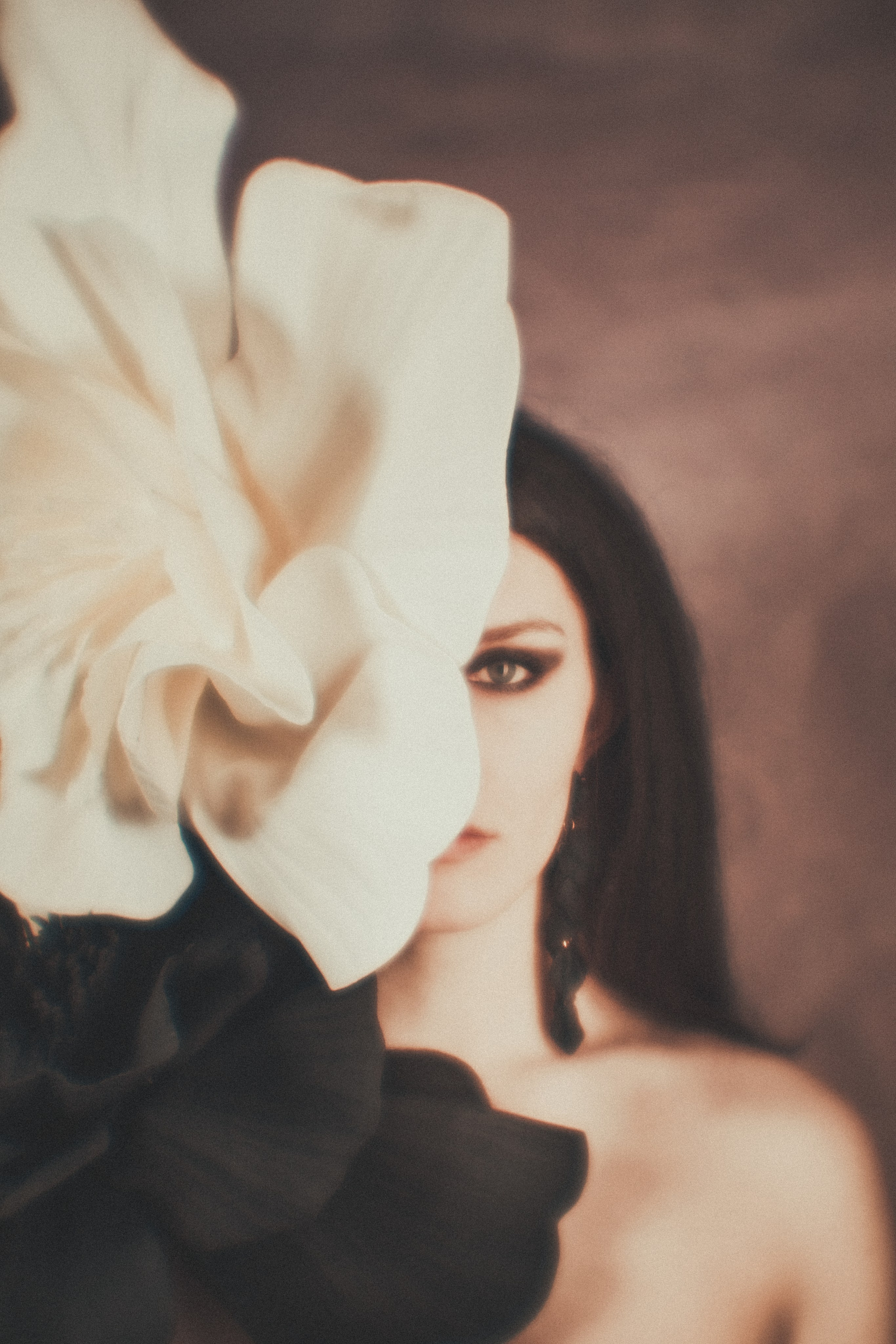 Flowers within. Fashion Photographer Oxana Chernomorets