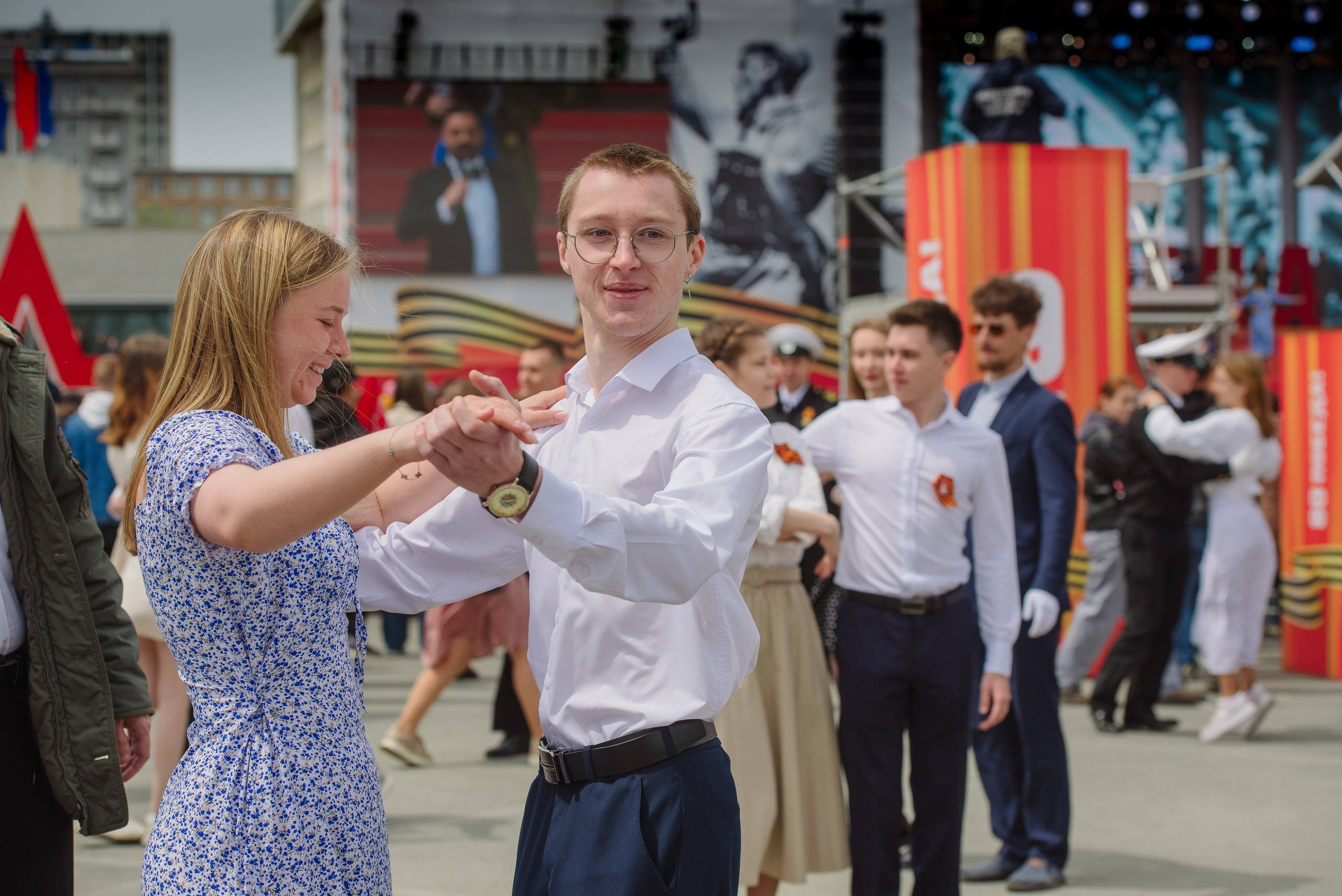 9 мая Центральная плащадь. Фотограф Мария Каюрова