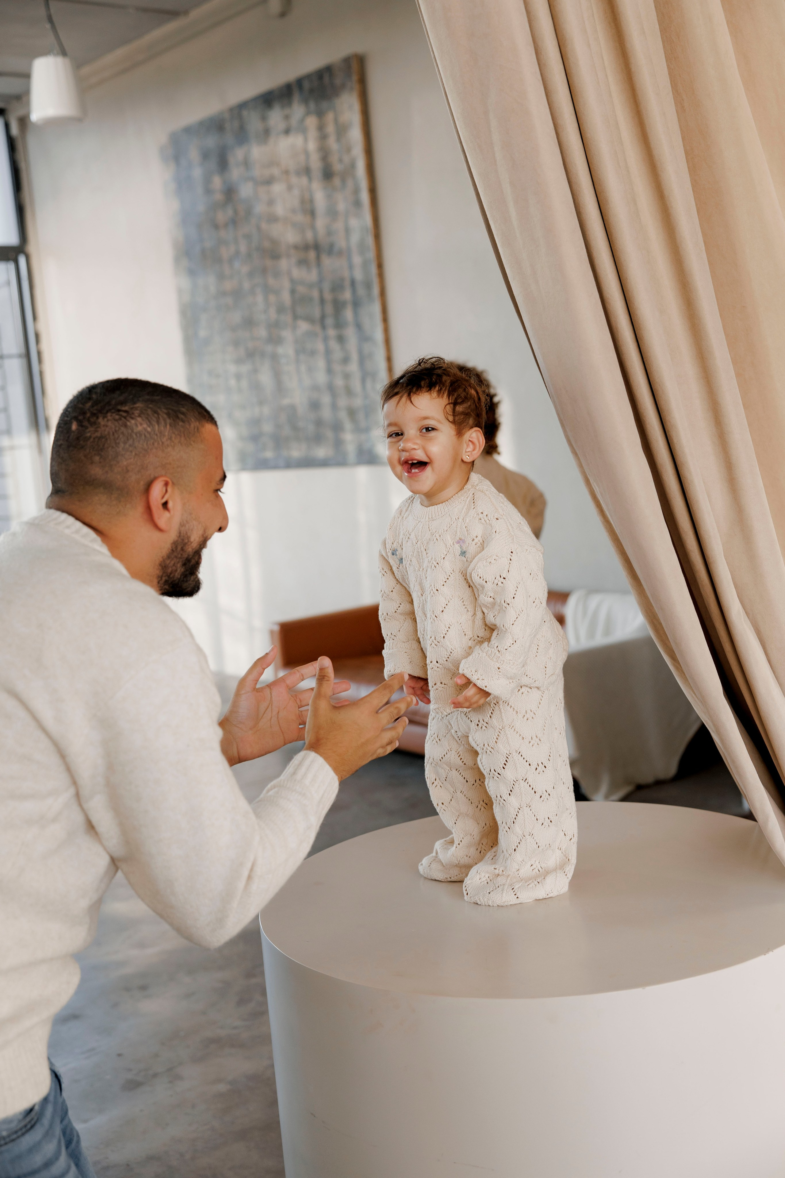 One year old inside the studio (Tel Aviv). Главная
