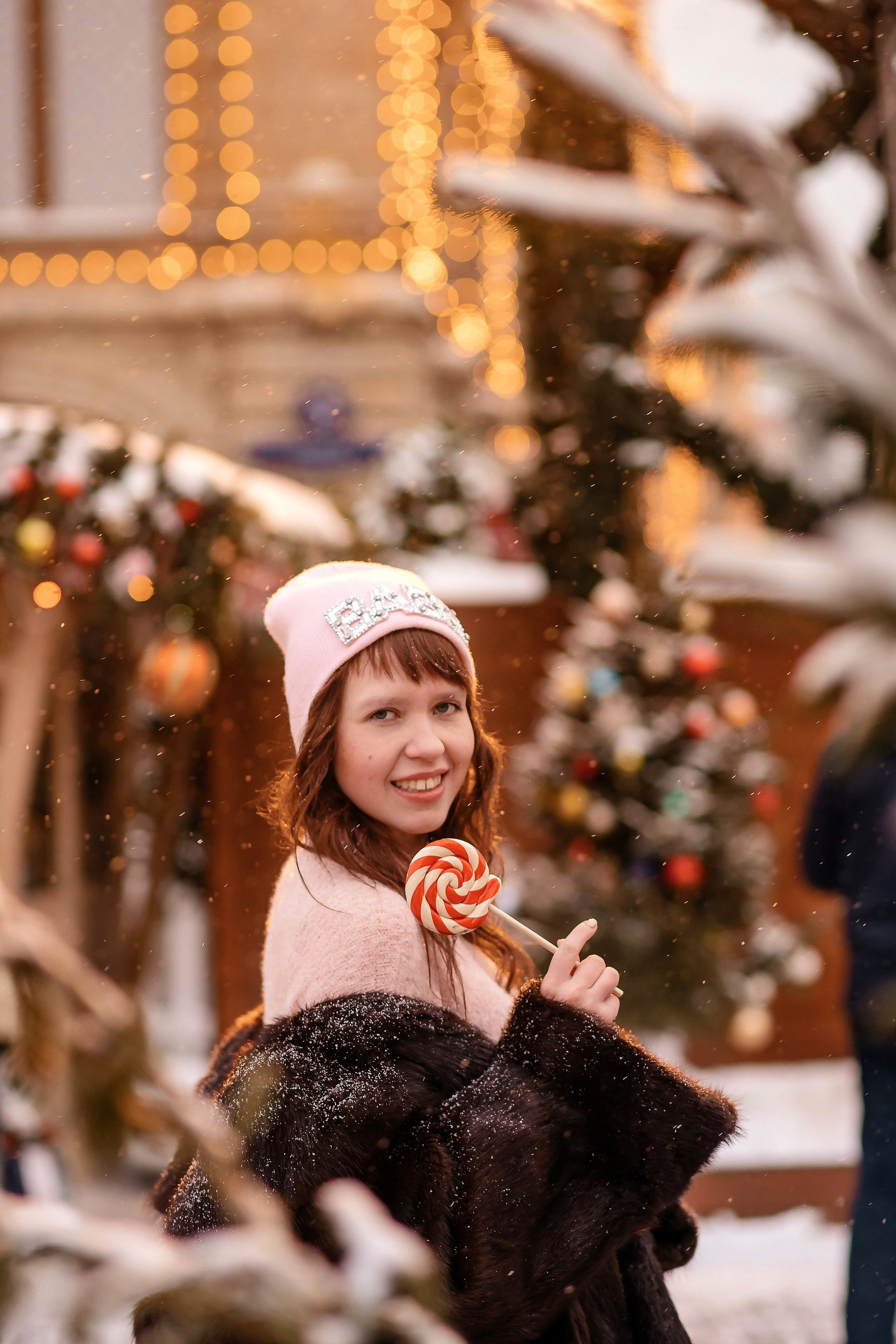 Новогодняя фотосессия женская семейная индивидуальная в москве на улицах. Ваш фотограф в Москве — Зернова Лидия