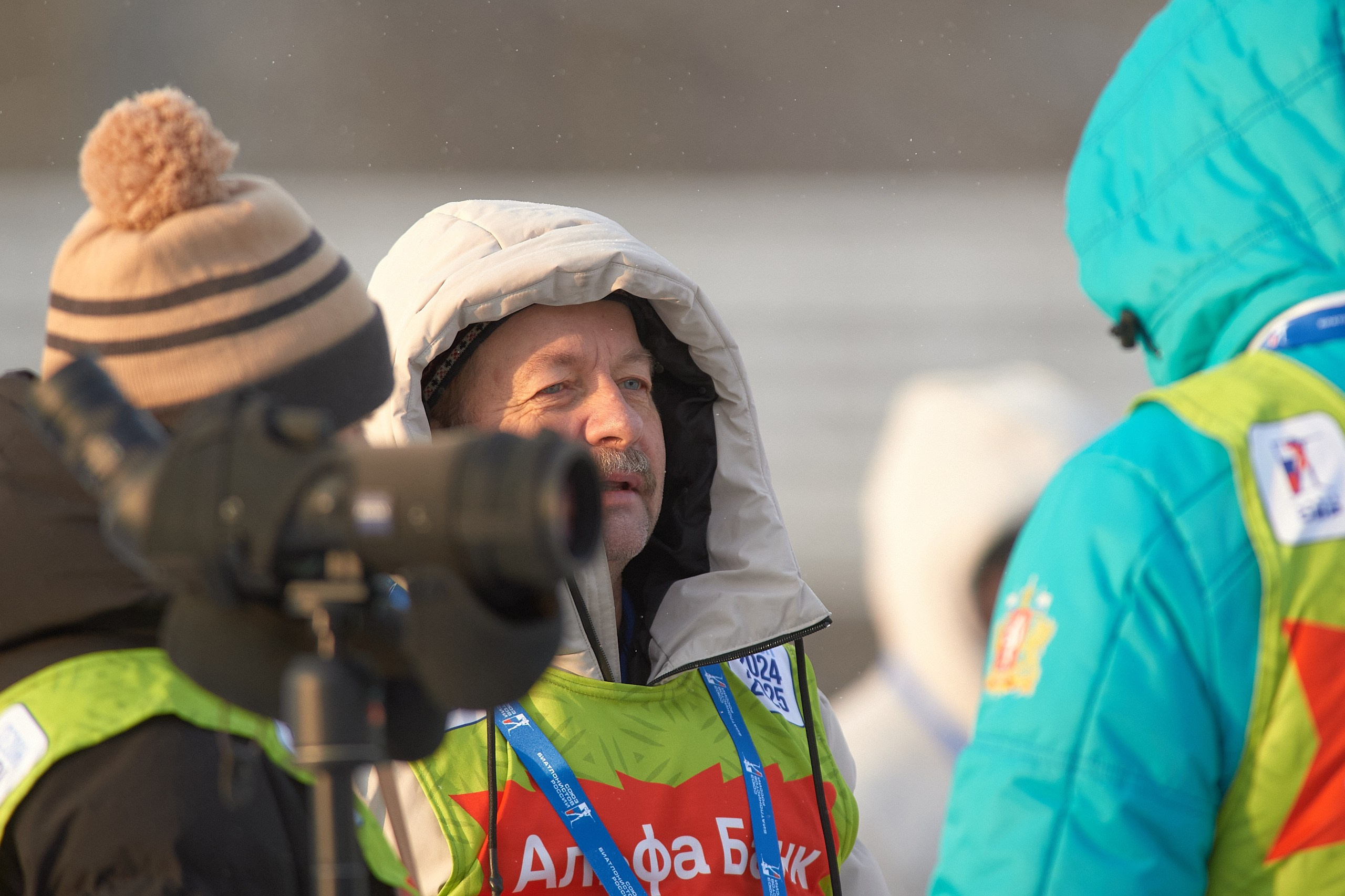 Биатлон. Чемпионат России — 2024/2025, 3-й этап, Ижевск. Спринт. Мужчины. Спортивный репортажный фотограф в Ижевске Сергей Мерзляков