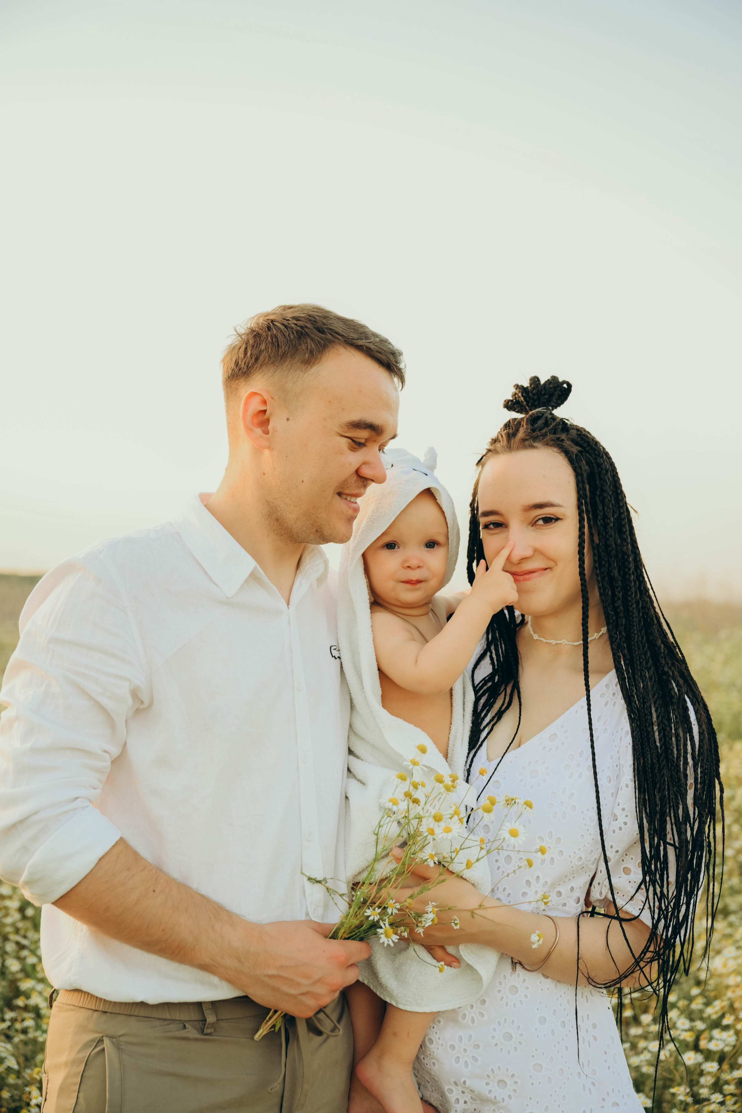Ромашковое поле. Семейный фотограф в Москве Люберцах Ирина Вронская
